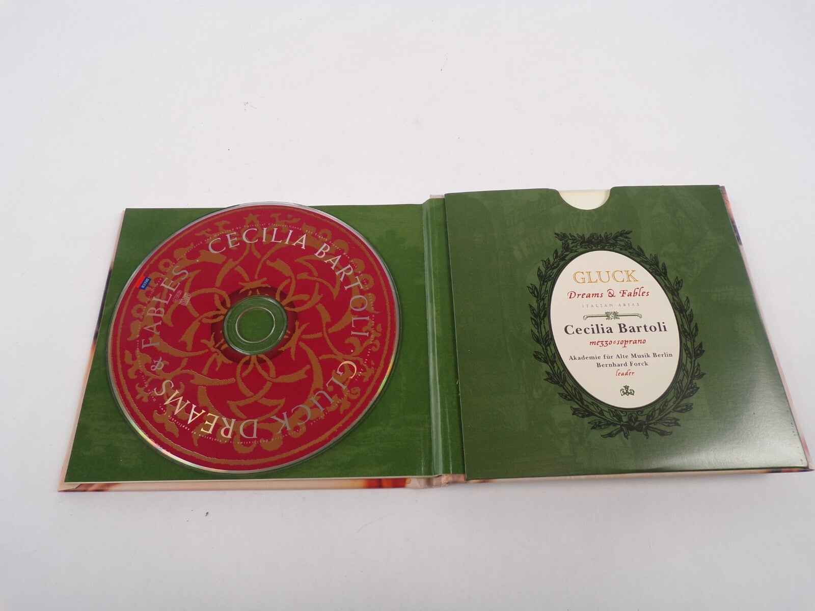 Cecilia Bartoli Dreams & Fables Gluck Italian Arias Tremo Fra' Dubbi Miei CD#28