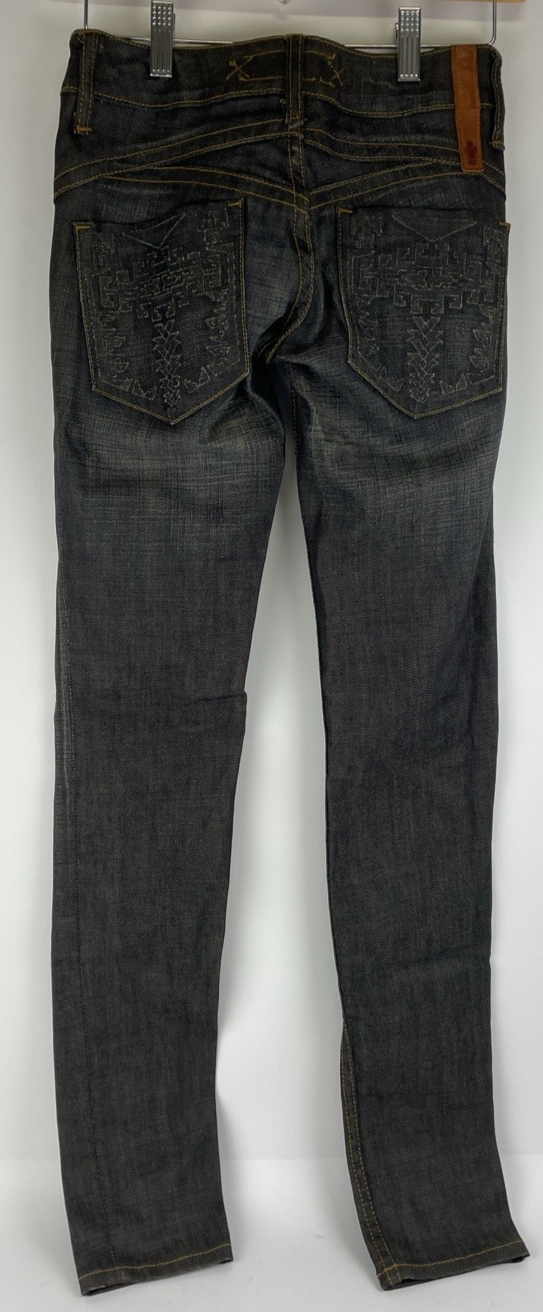 Desert Blue Premium Denim Legging Jeans Dark Rinse Women’s Low Rise - NWOT