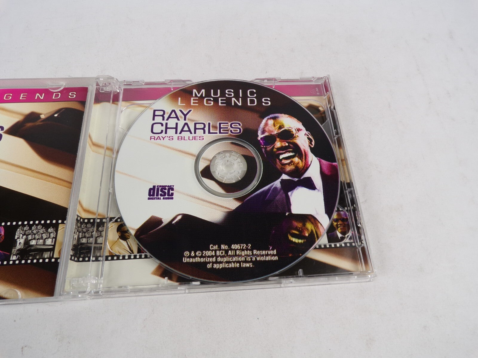 Ray Charles Ray's Blues A Sentimental Blues Hey Now I Wonder Who's Kissing CD#53