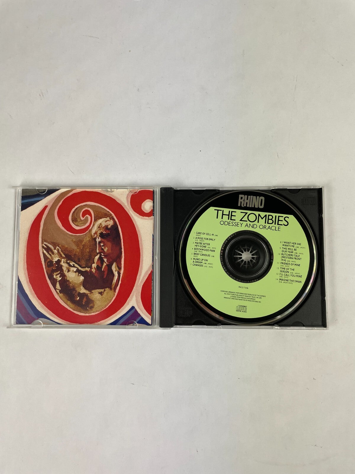 Rhino The Zombies Odessey And Oracle CD #4