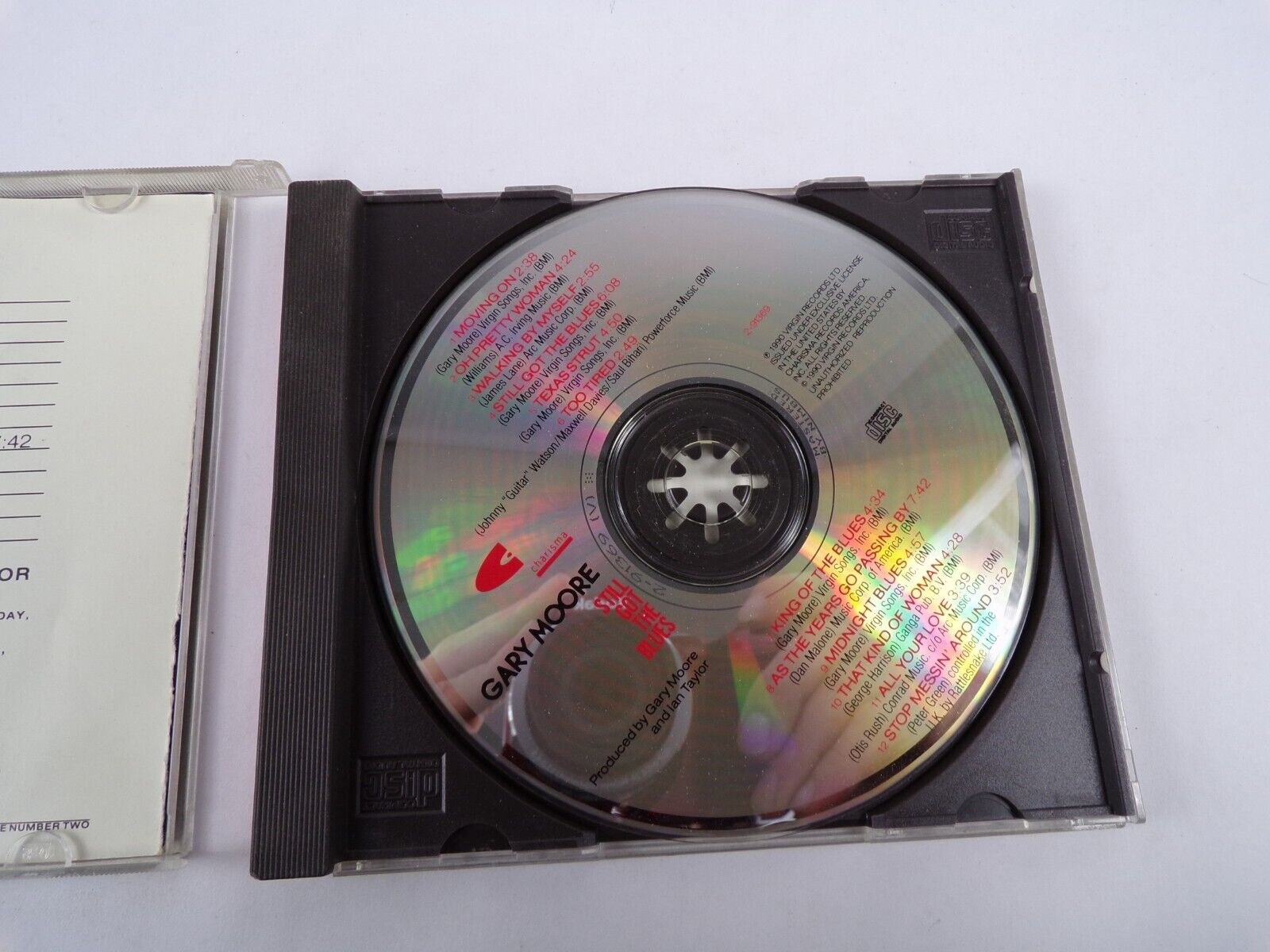Gary Moore Still Got The Blues MovinG On Oh Pretty Woman Too Tired CD#60