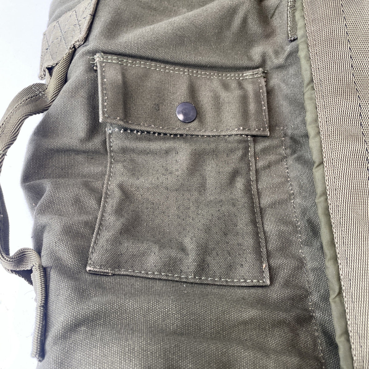 US Army Duffel Bag O.D.7 Type II DSA100-73-C-0490 2 Straps Backpack Rebmar inc
