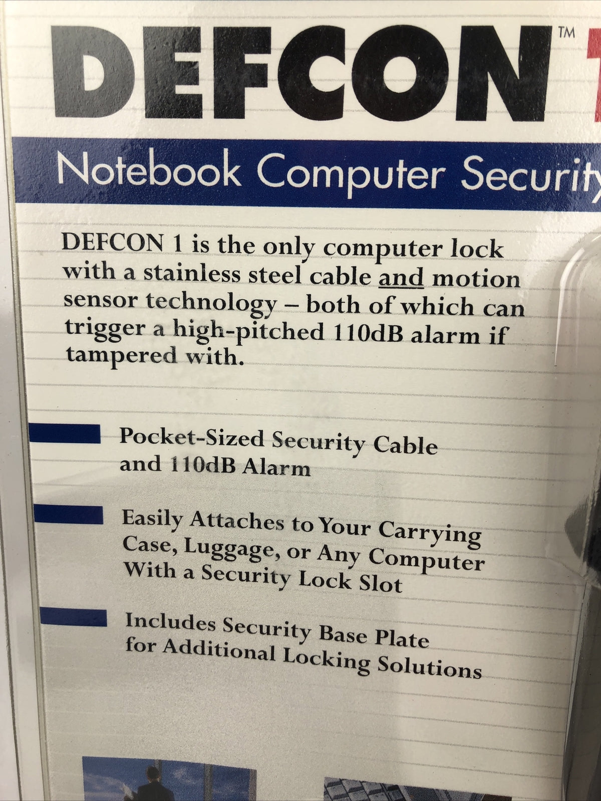 Targus Defcon 1 Notebook Computer Security System #PA400U Brand New & Sealed