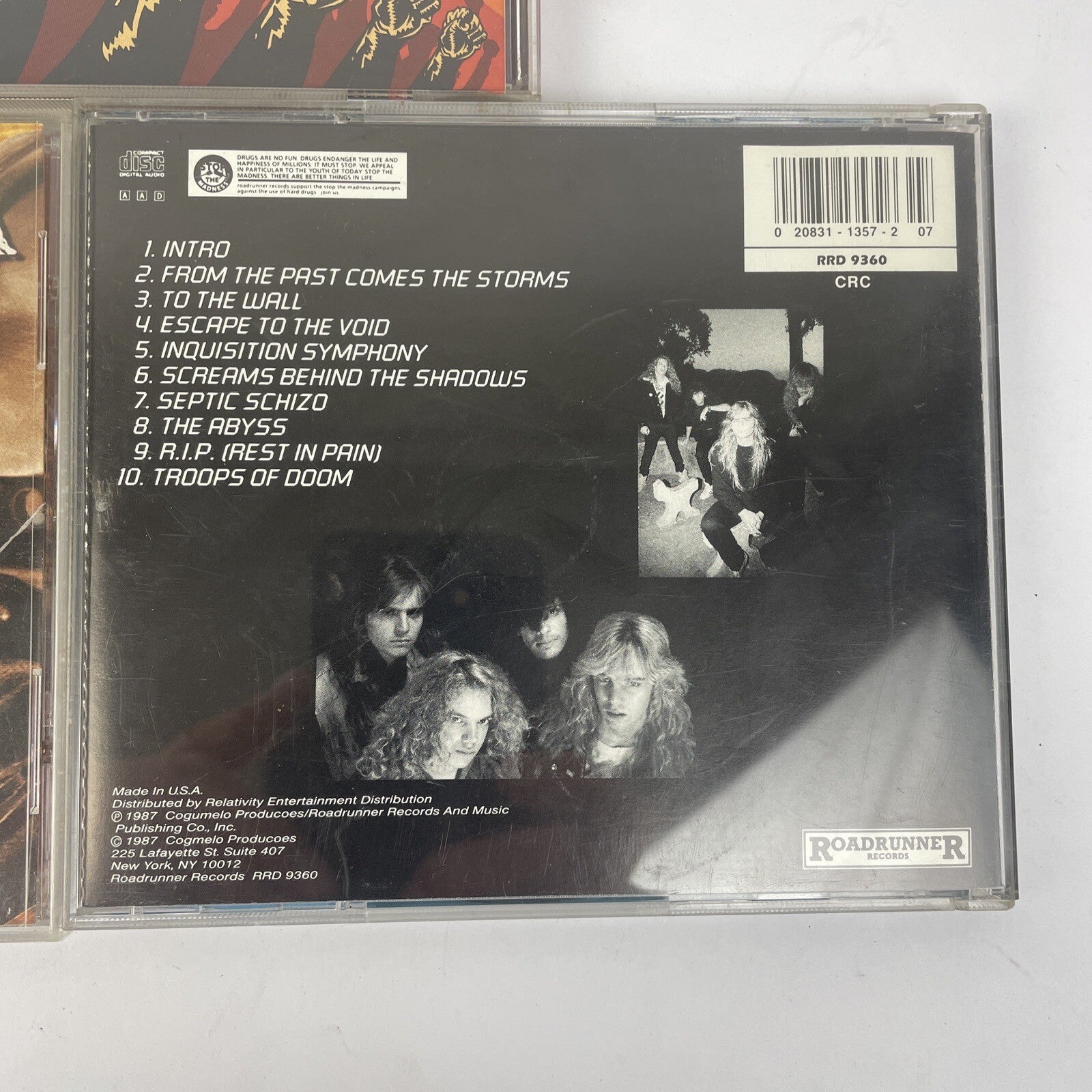 SEPULTURA CD LOT of 3 - NATION , SCHIZOPHRENIA , AGAINST - VGC - GUARANTEED
