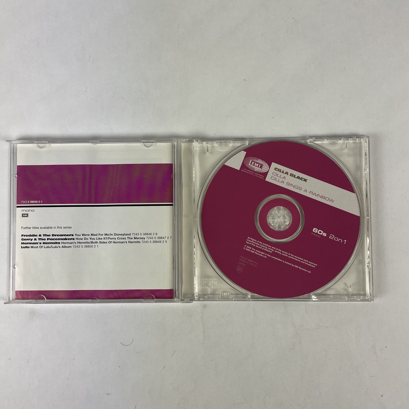 Cilla Black - Cilla/Cilla Sings a Rainbow Dual Disc CD (2002) #28 