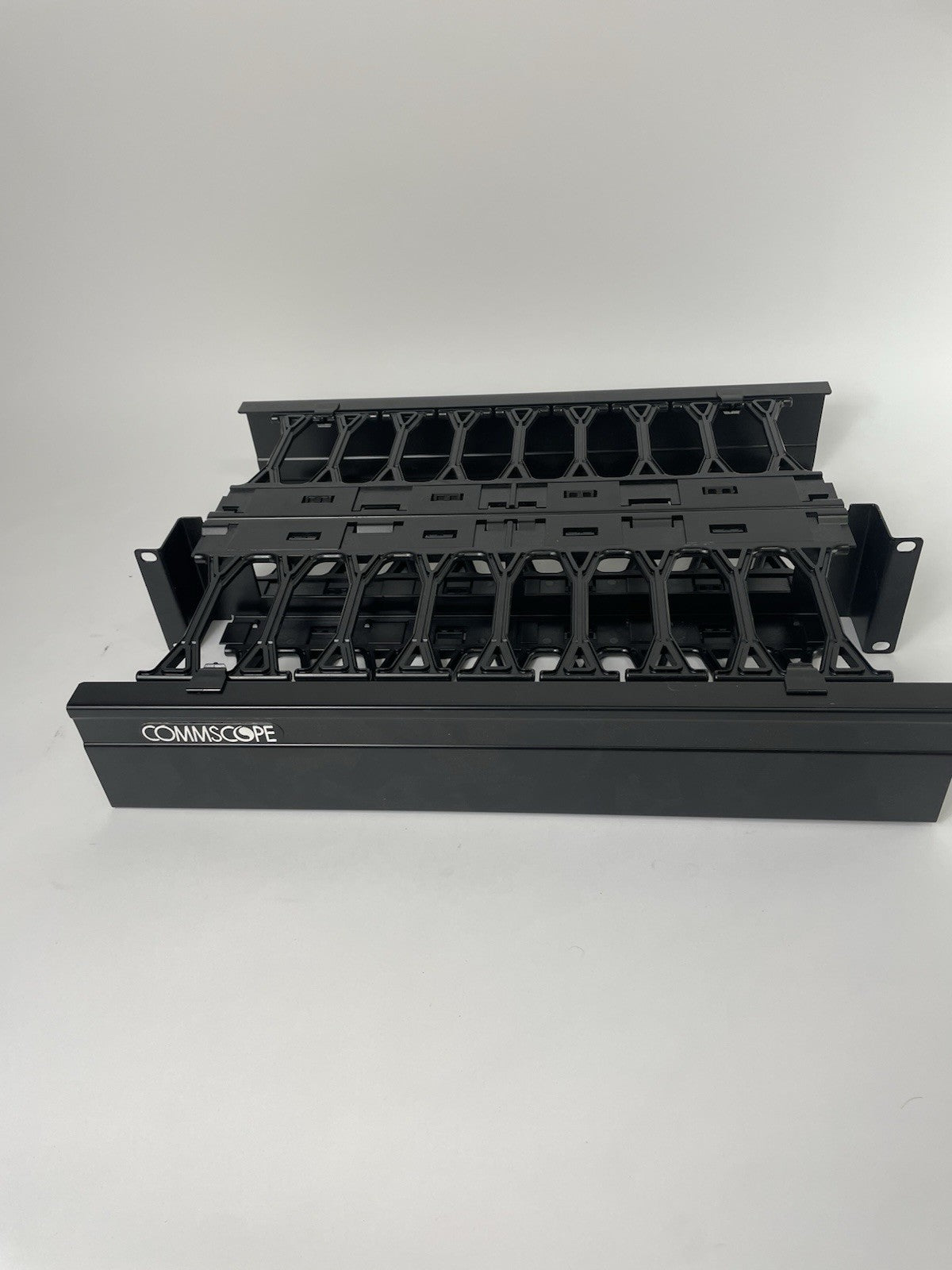 Commscope Network HTK-19-DS 2U Horizontal Trough Kit Double Sided 760128850 Rack