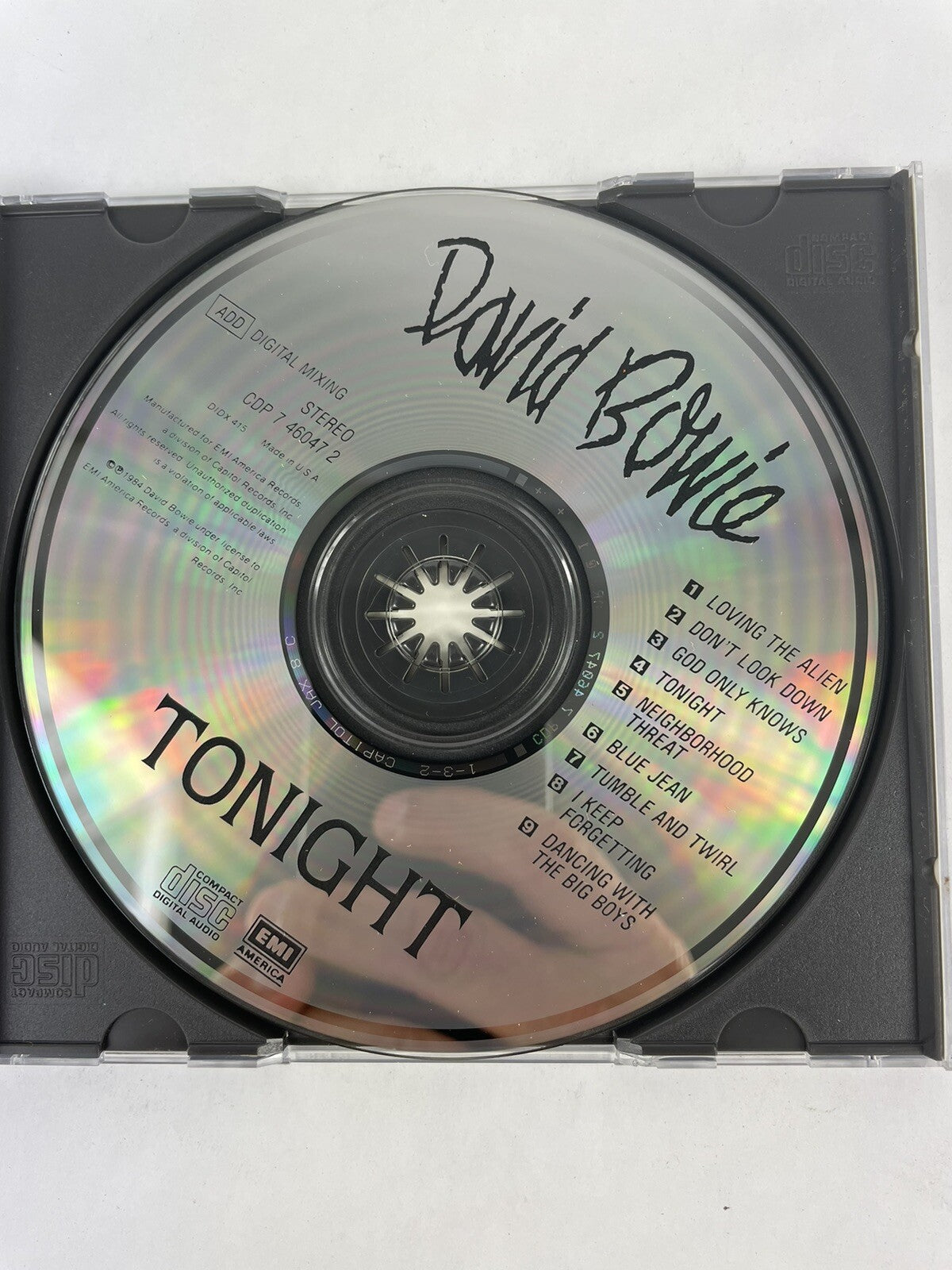 DAVID BOWIE - Tonight 1984/1995 CD    #3