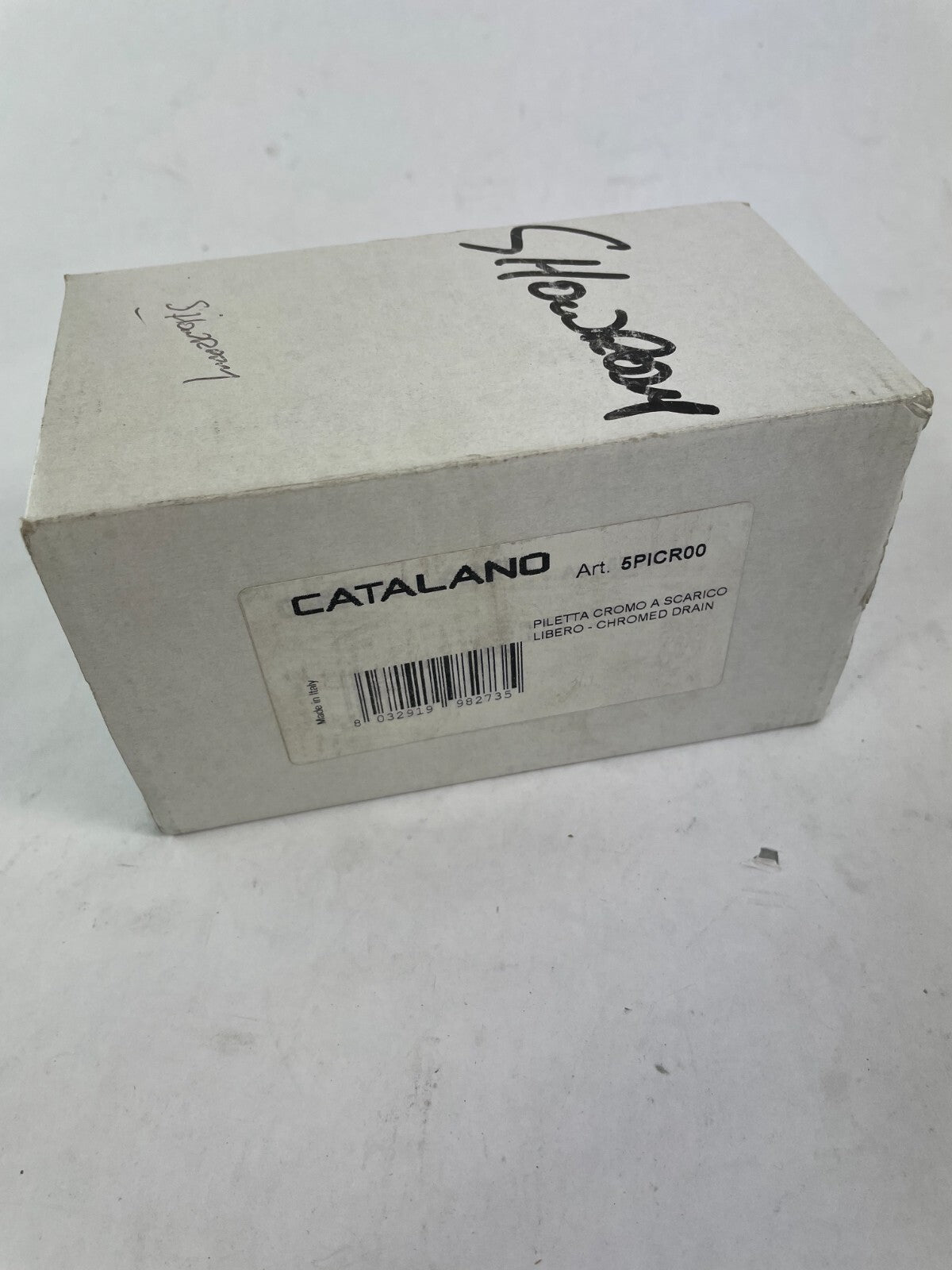 Catalano 5PICR00 polished chrome bathroom sink drainage set