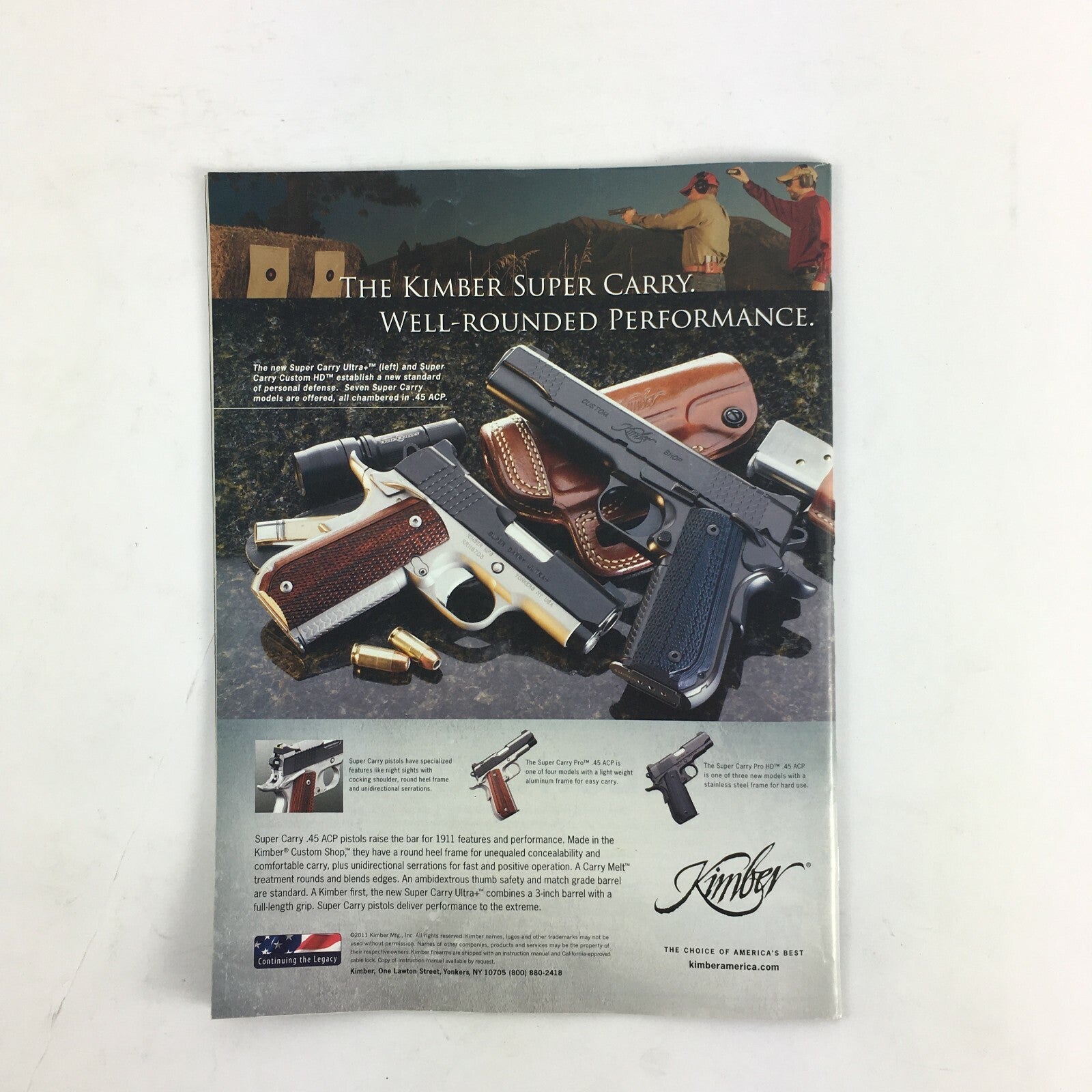 May 2012 Shooting Time Magazine Ruger's American 7mm Rem.Mag Black Hills 5.56