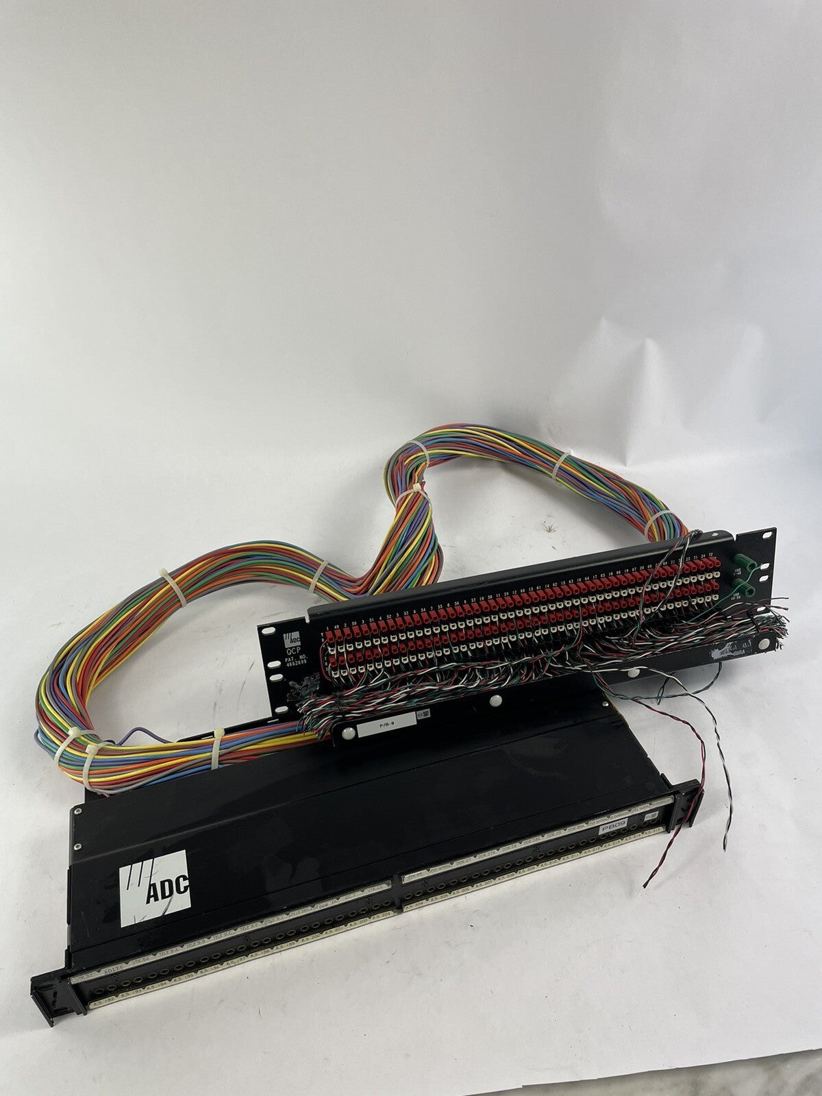 Bantam TT ADC 96 patchbay connected  to ADC UP-96NMKII  PPC RACKMOUNT Patchy PB9