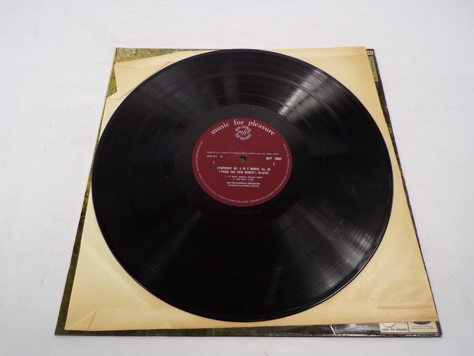 DVORAK New World No. 5 in E Minor  Symphony Philharmonia Orchestra Vinyl Records