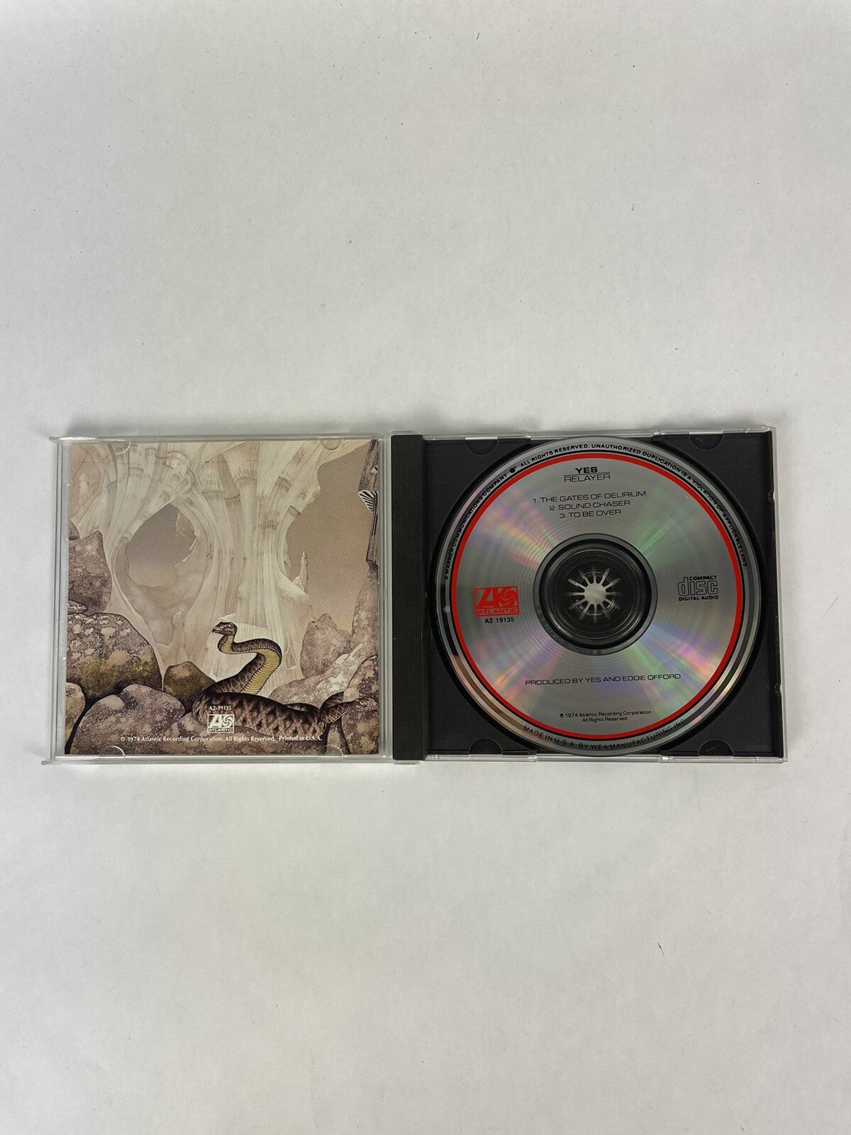 Yes - Relayer CD UK Import (1994).    #5 