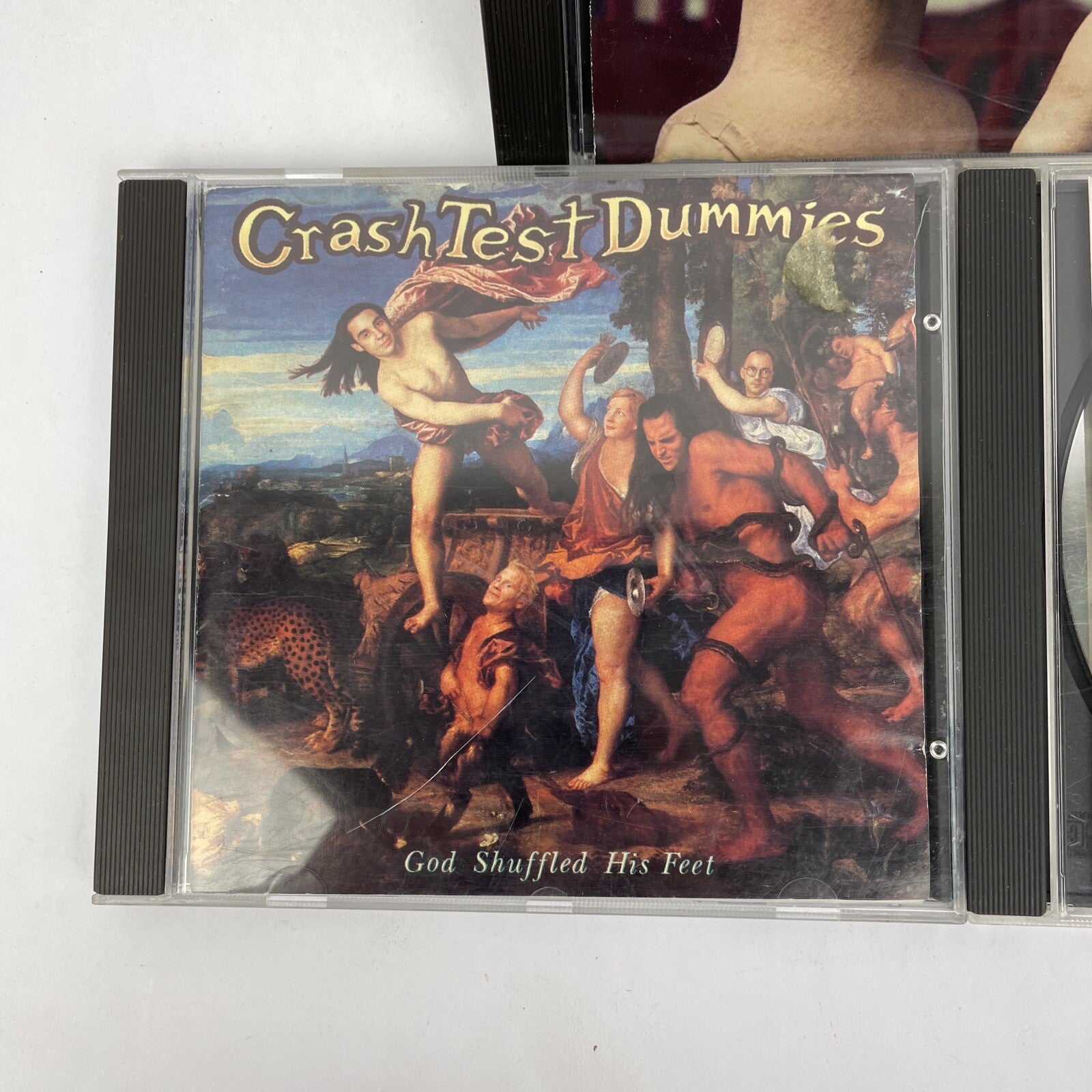 Crash Test Dummies CD Lot of 3 Give Yourself A Hand & A Worm's Life God Shuffled
