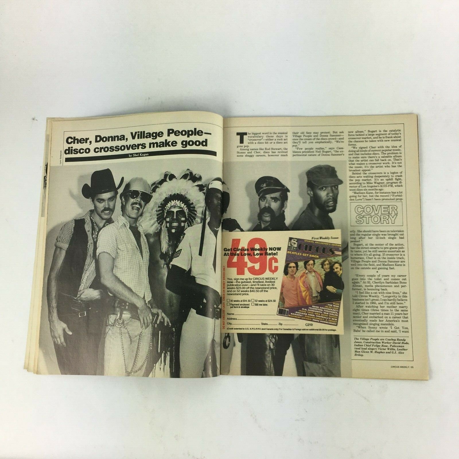 June 26,1979 Circus Magazine Disco Rocks America Buck Rogers Galactica Iran