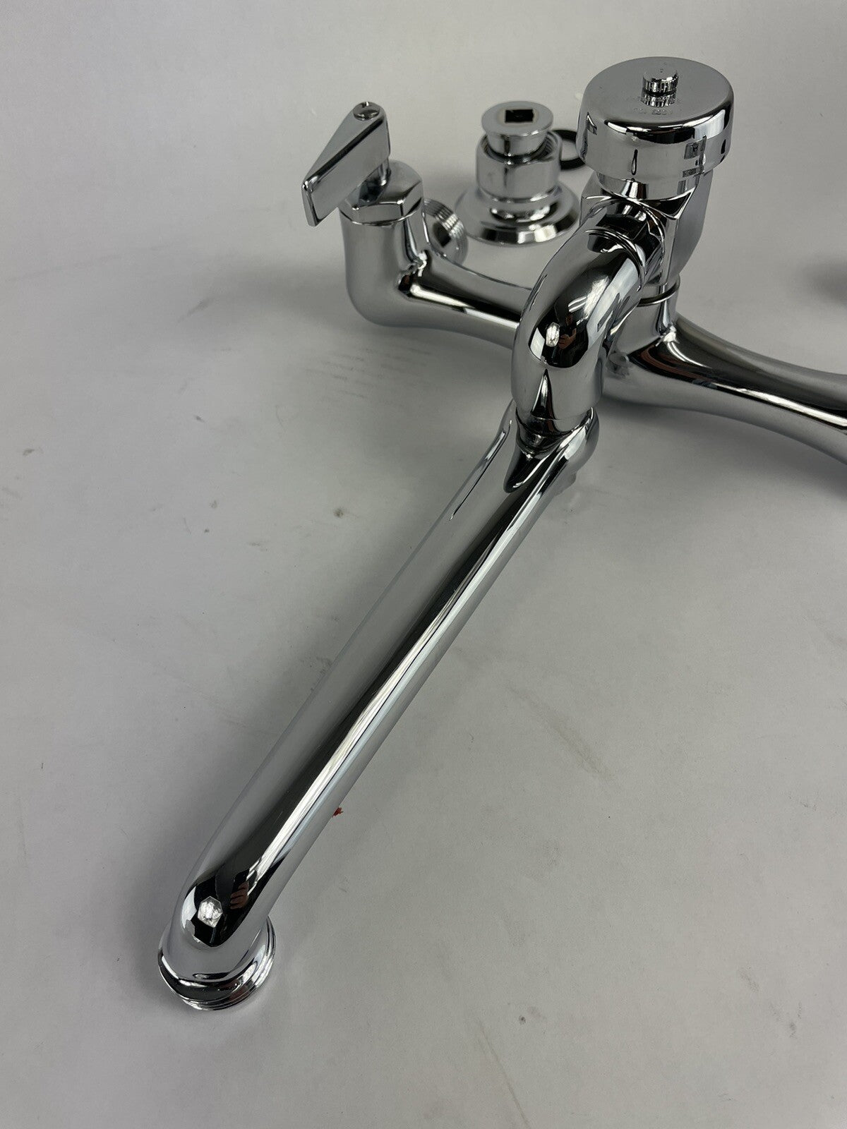 Kohler K-13625-CP double lever handle polished chrome service sink faucet