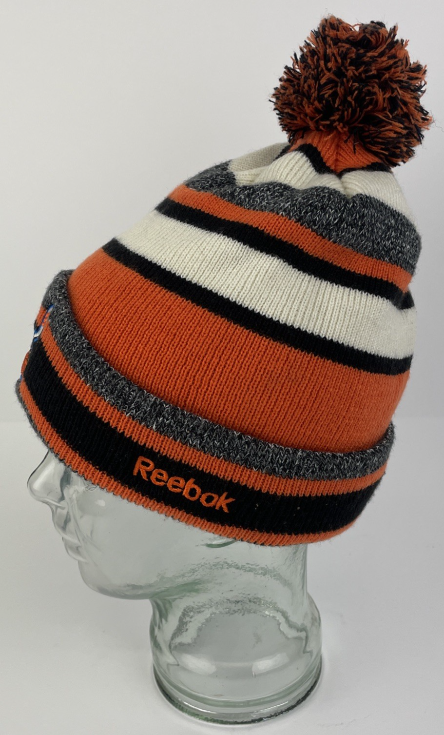 Reebok San Diego Gulls Pom Pom Beanie Hat Fleece AHL American Hockey League