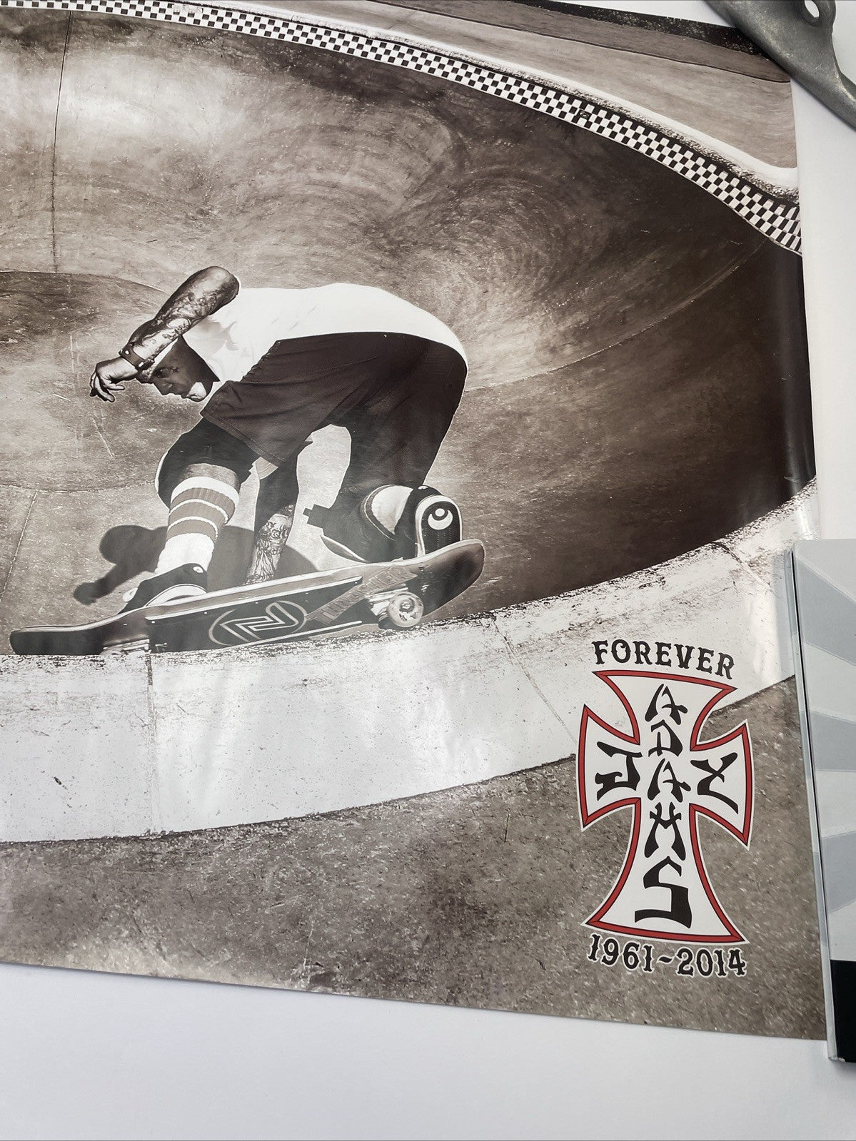 JAY ADAMS Forever 100% Skateboarder 1961-2014 RIP Poster 24" x 36" Osiris Shoes