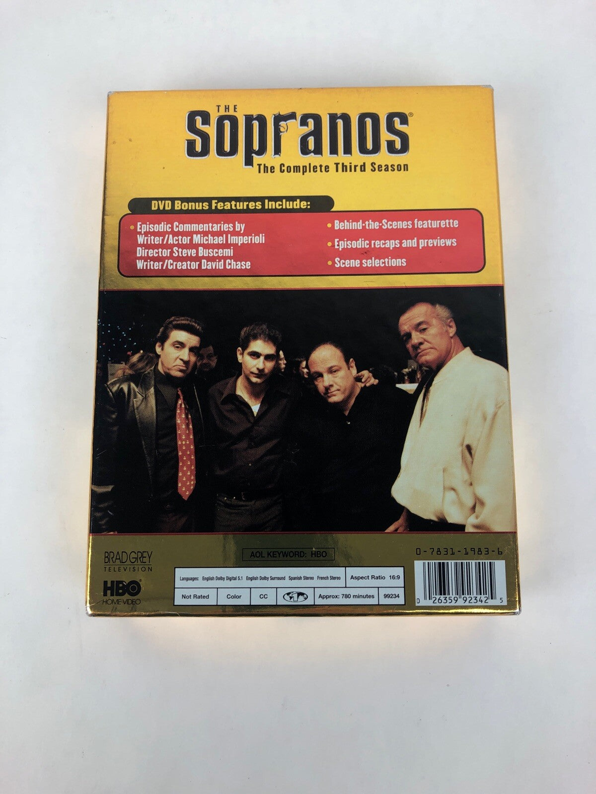 The Sopranos: The Complete Third Season DVD