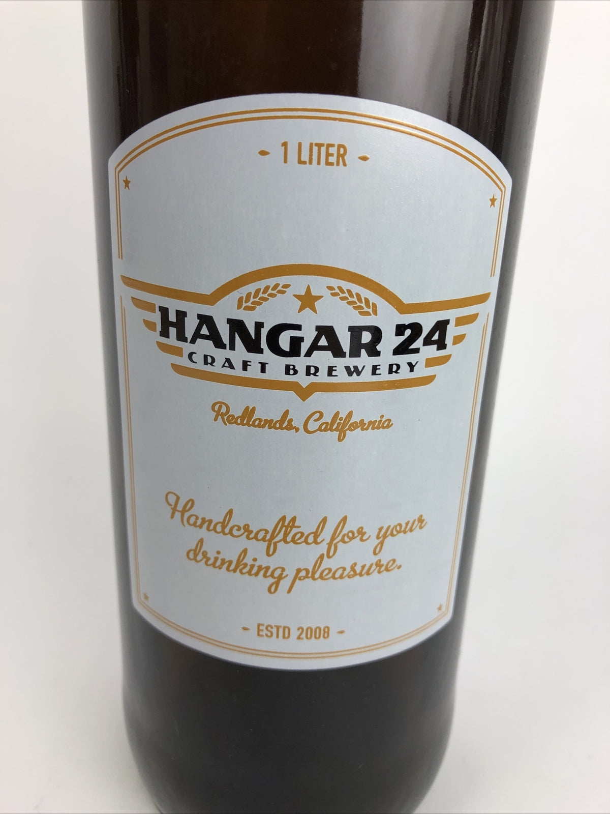 Hangar 24 Craft Brewery Pop Top 1 L Growler Beer Micro Brew Redlands California