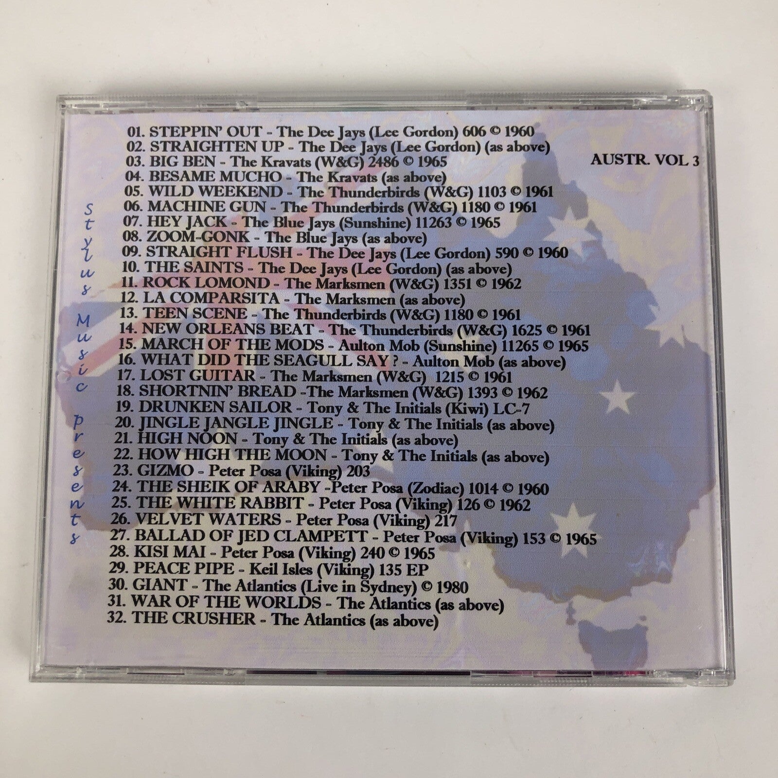 Rock 'n' Roll 60's Guitars Southern Australia cd Vol. 3 Assorted 34 Tracks  #32