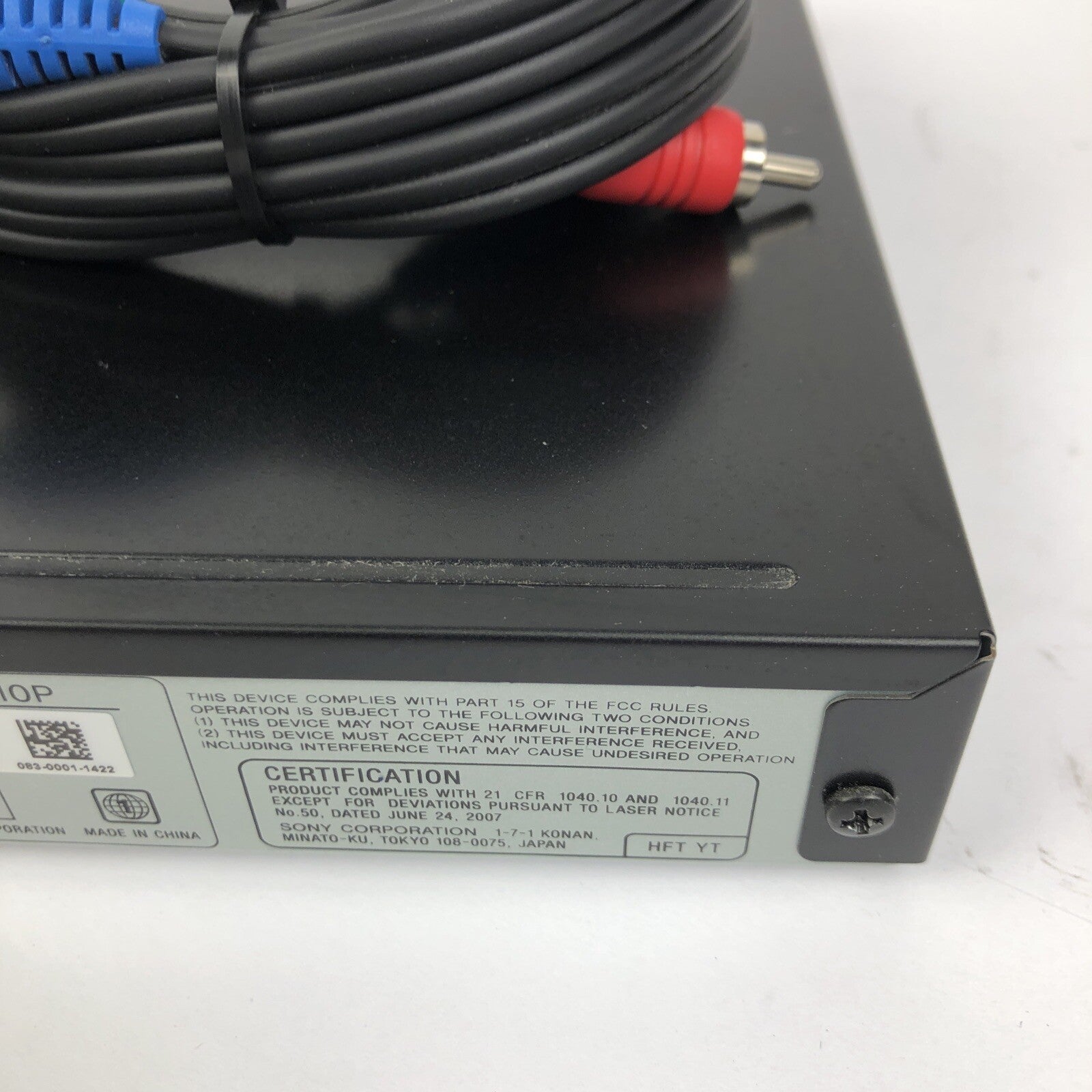 OEM Sony CD / DVD Player  DVP-SR210P w Remote Control Sony RMT-D197A * VGC LOOK