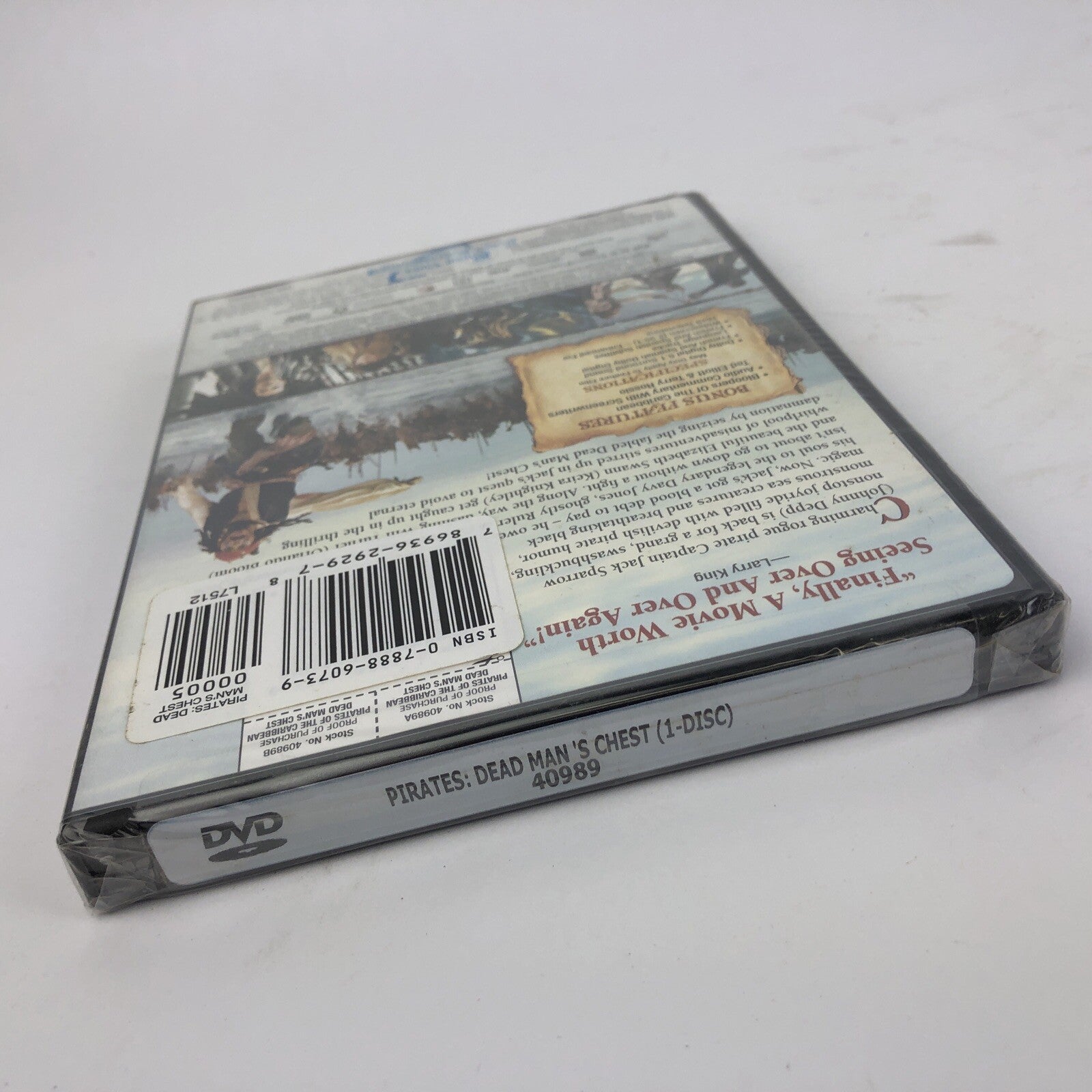 Pirates of Caribbean Dead Man's Chest 2006 2 Disc Special Edition DVD SEALED