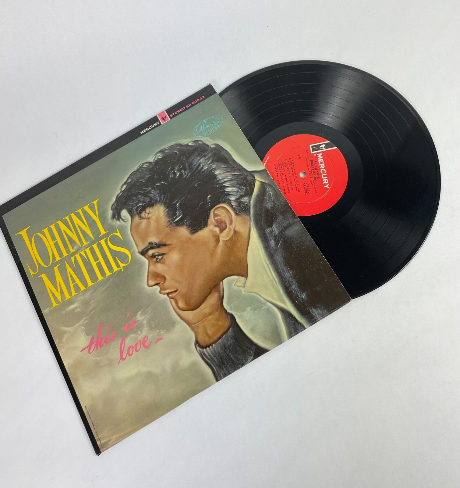 Johnny Mathis This is Love Vinyl Record