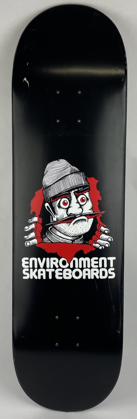 " El Jefe "  The Ripper - Blackout Full Dip Skateboard 8.75" x 32.5"  Deck Blem