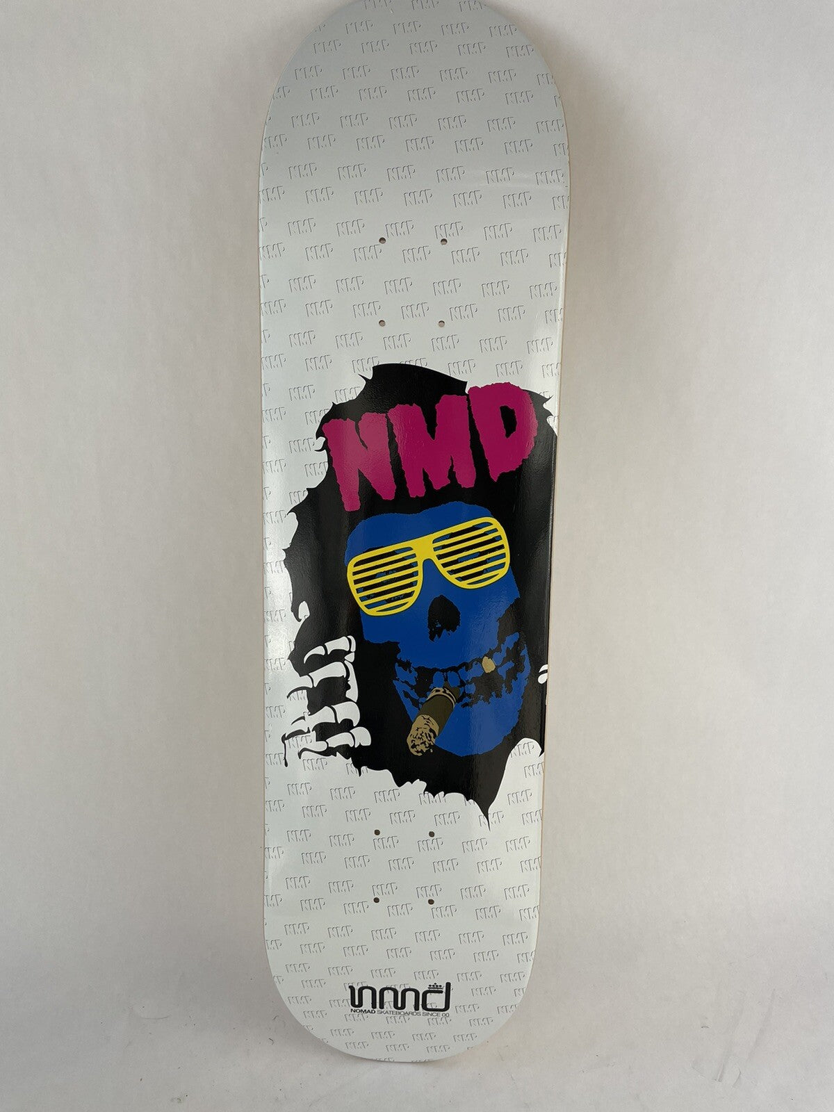 Nomad skateboards - Misfits Skull deck - Hard rock maple 8.125" with grip