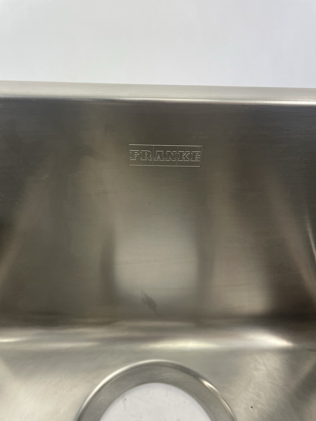Franke KBX 110-34 undermount stainless steel single bowl kitchen sink 3.5 inch waste