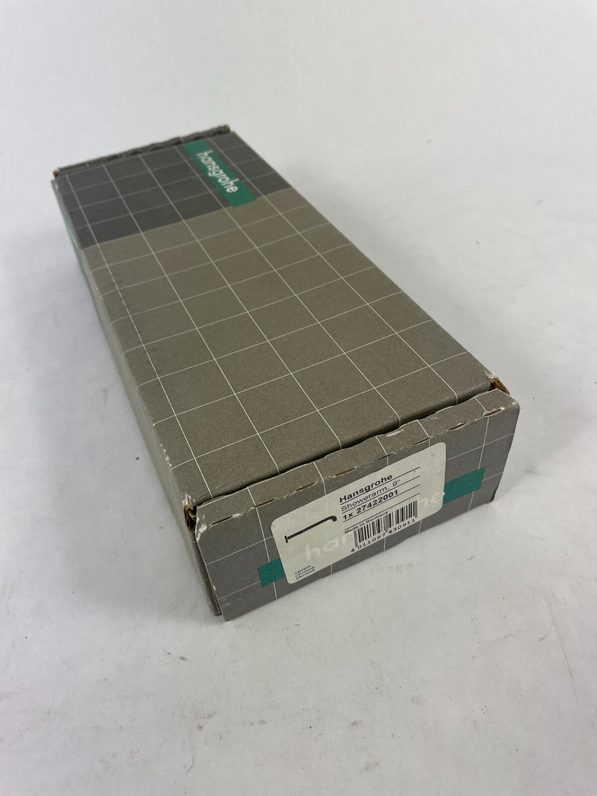 Hansgrohe Bathroom Rain Showerarm 9" 1x 27422001 Polished Chrome Solid brass