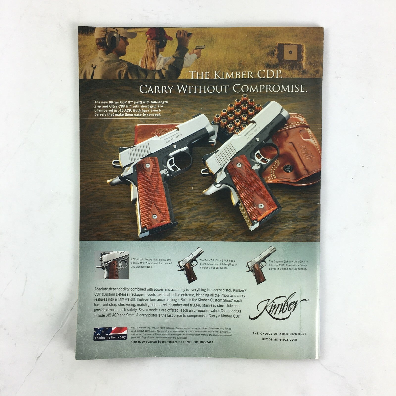 October 2011 Guns & Ammo Magazine Walthers PPQ A Cool Factor of 9 Boddington