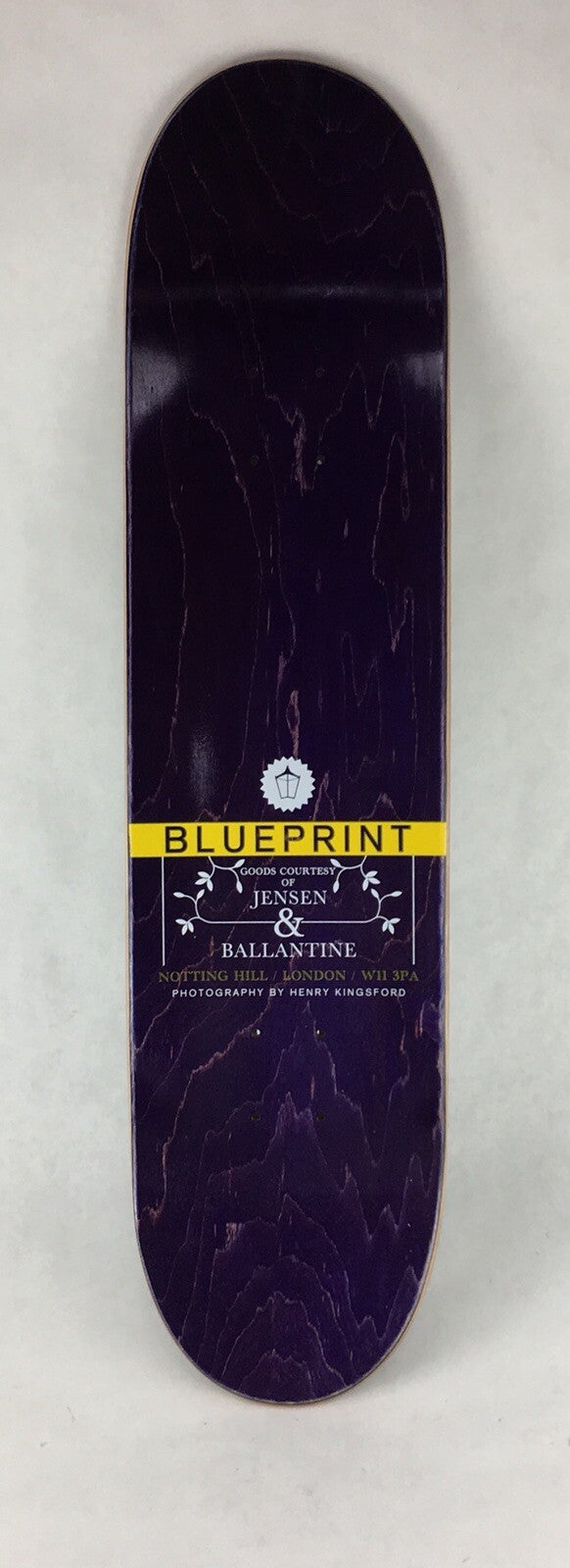 Blueprint Skateboards Marty Murawski Babushka rare 7.875-inch skateboard deck made from 7-ply hard rock Canadian maple.