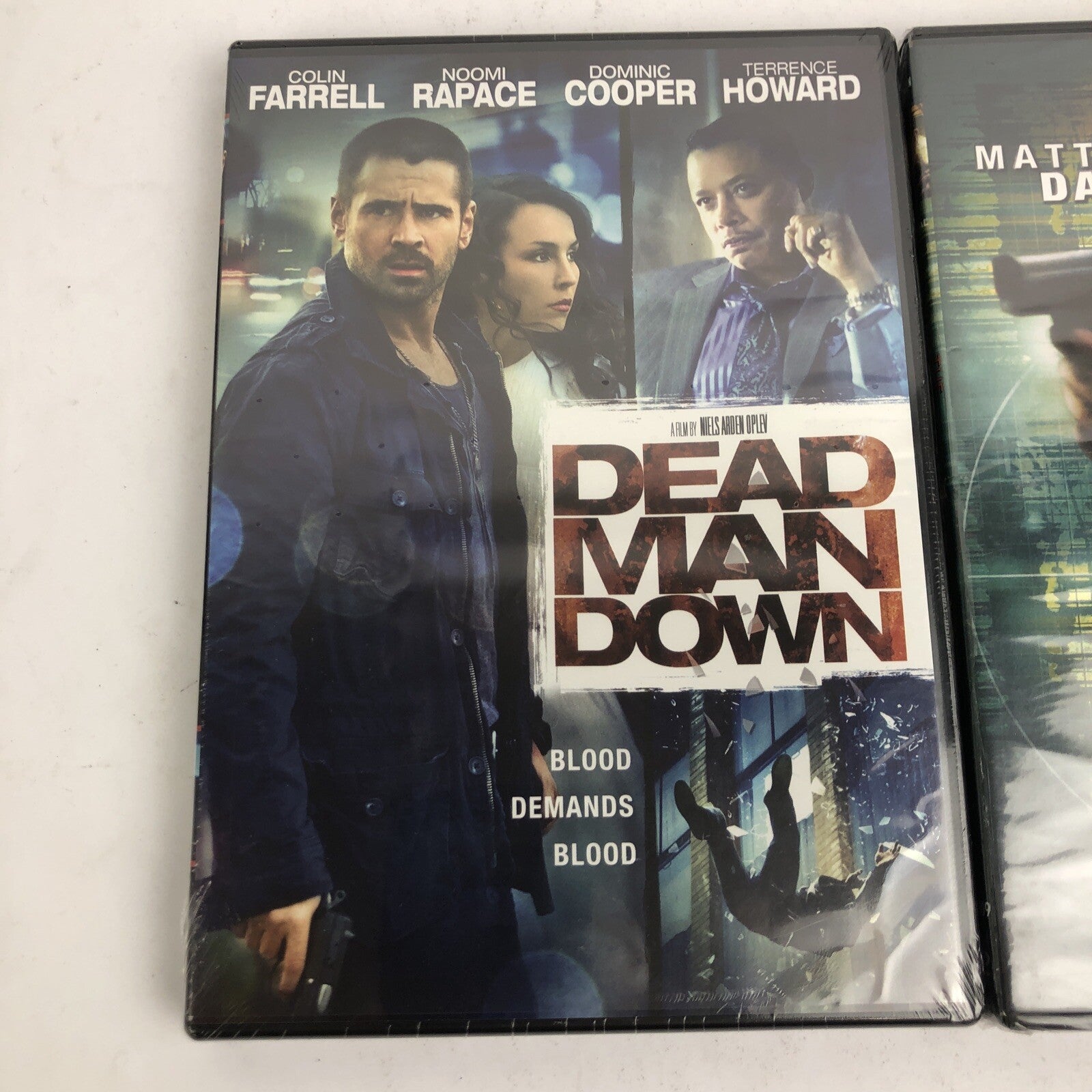 2 x DVD Lot Dead Man Down, Colin Farrel & The Bourne Identity, Matt Damon * NEW