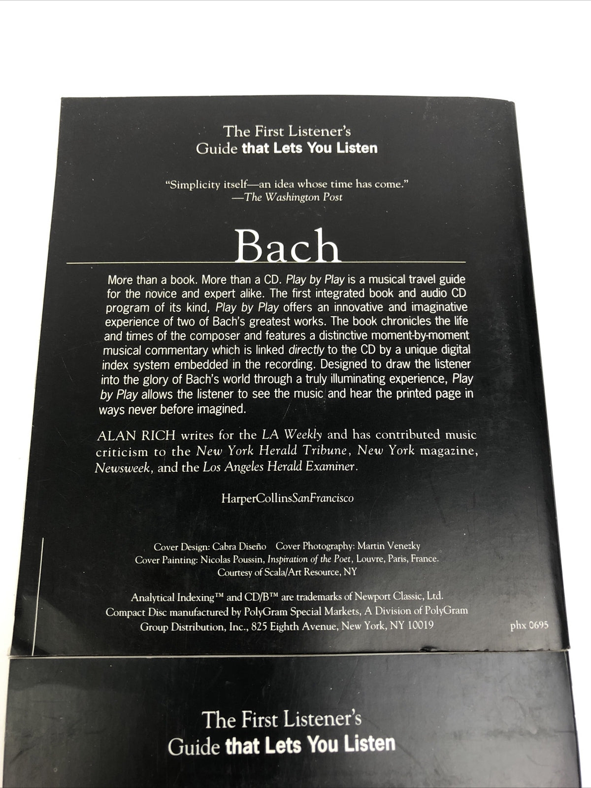 Bach Tchaikovsky (Play by Play S.) by Rich, Alan CD-Audio Book lot of 2 LOOK #9