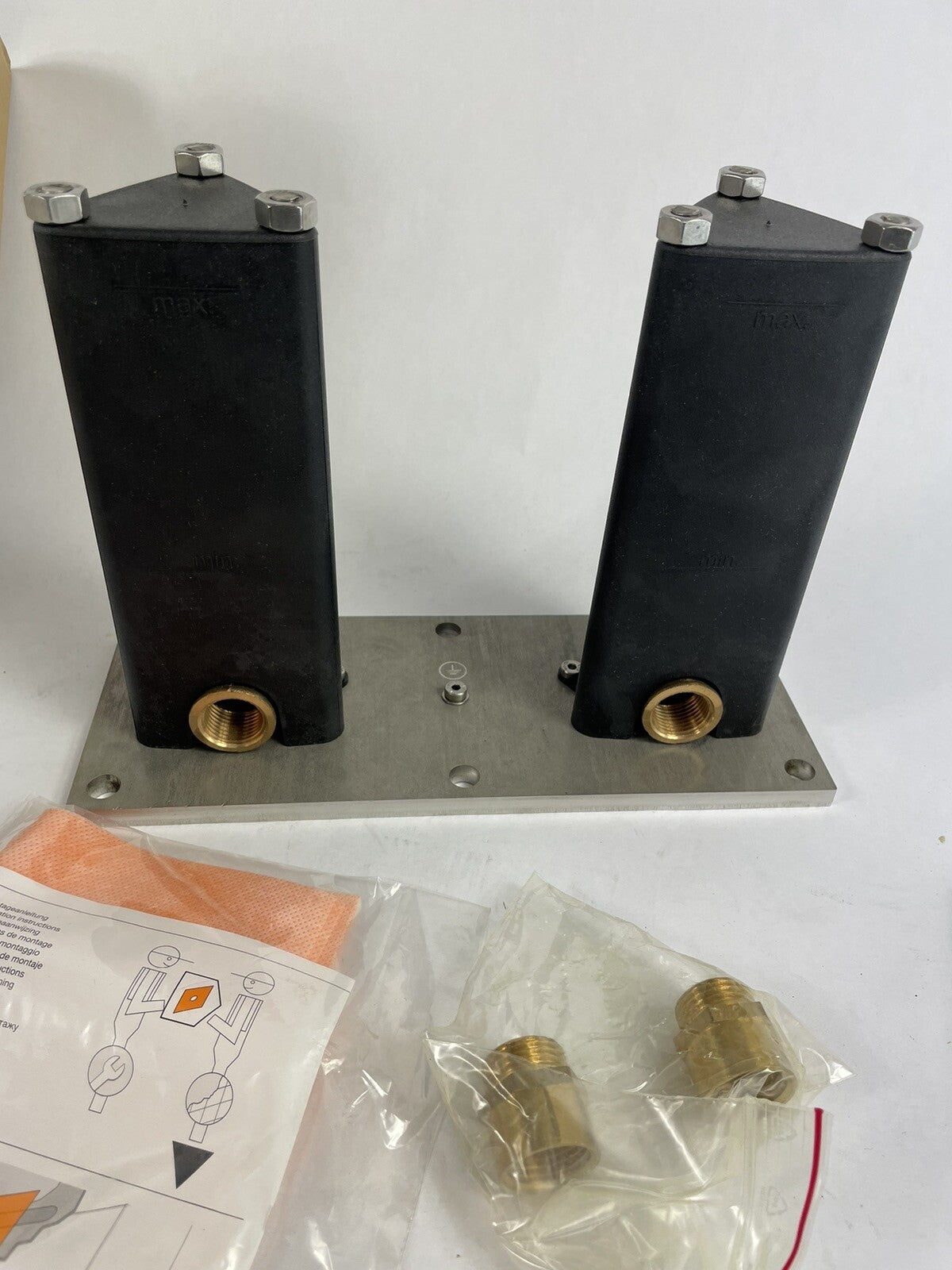 Dornbracht 35944970 floor mount tub spout rough-in installation kit