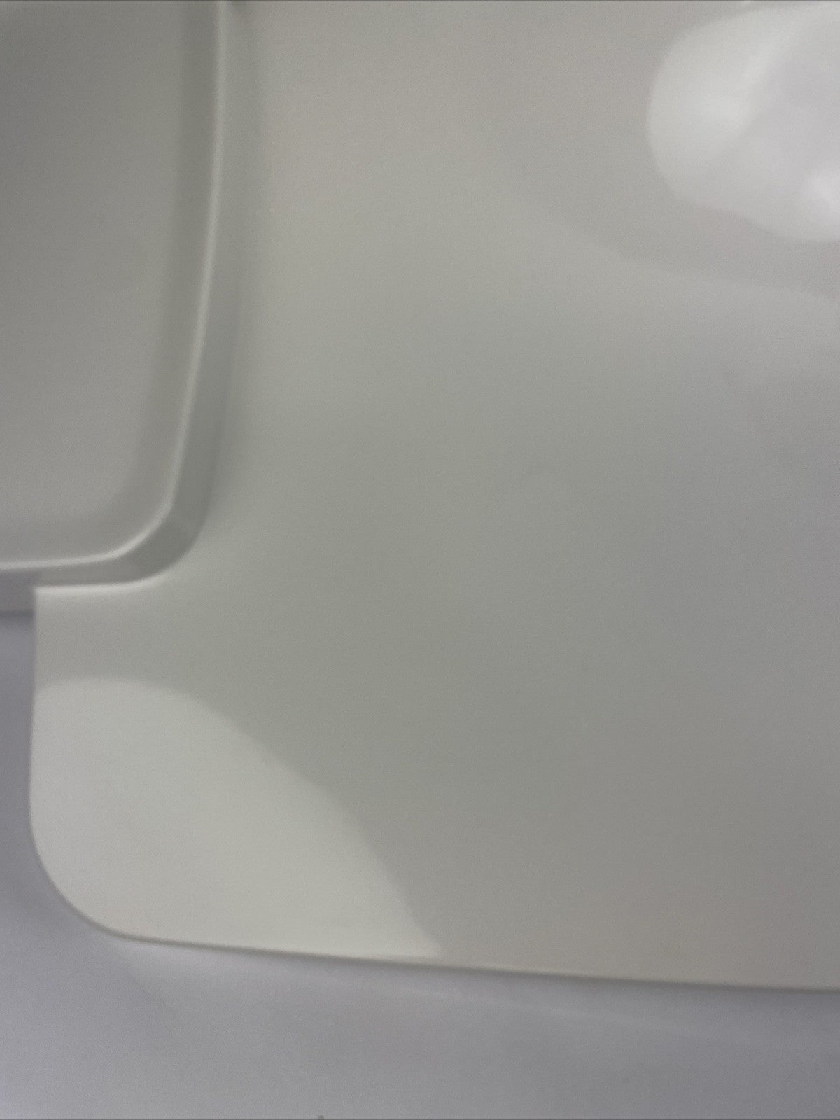 AXOR Bouroullec 19946000 designer white wash basin sink measuring 33-3/4 by 18 inches
