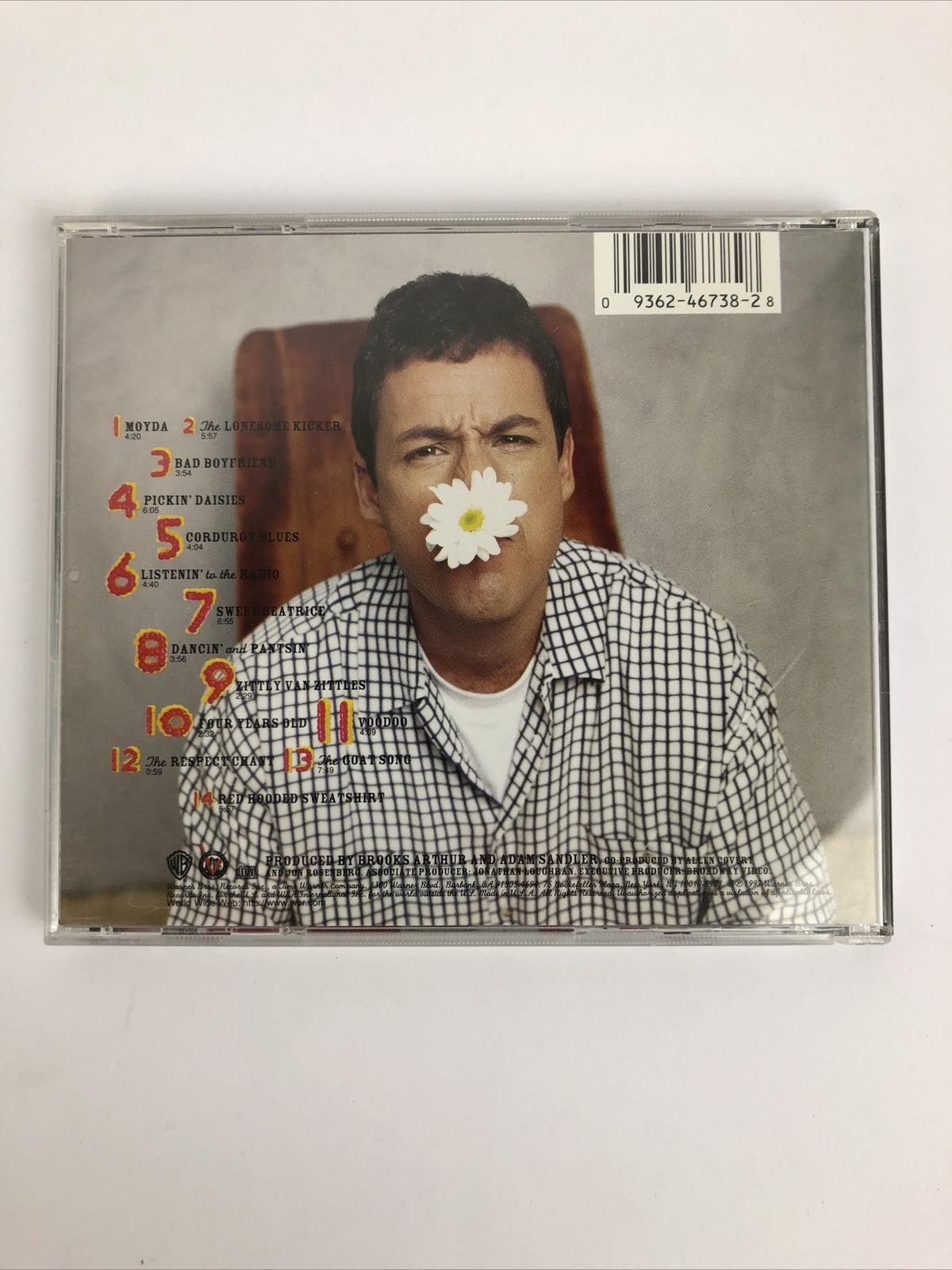 CD ADAM SADLER NEW What's Your Name? Vintage 1997 Warner Bros. Comedy Parody #56
