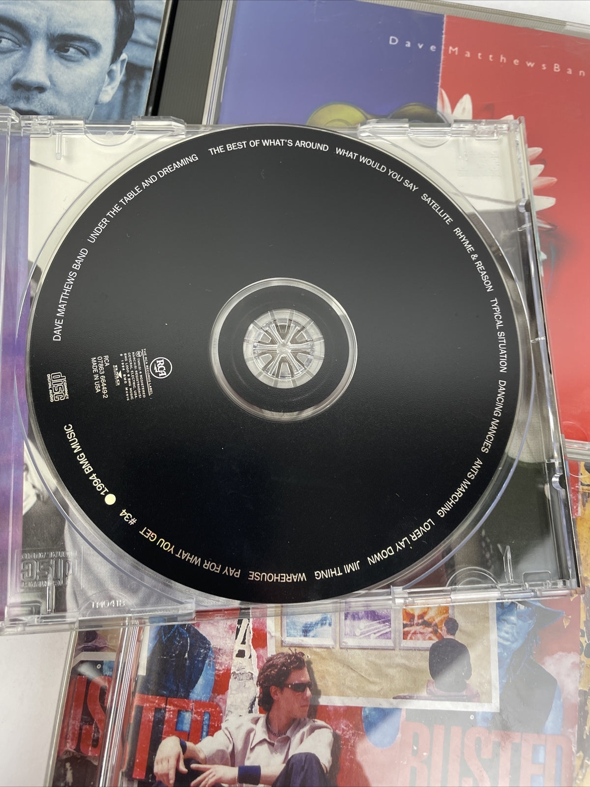 Dave Matthews (4) CD Lot - Crash - Busted Open - Some Devil - Under The Table