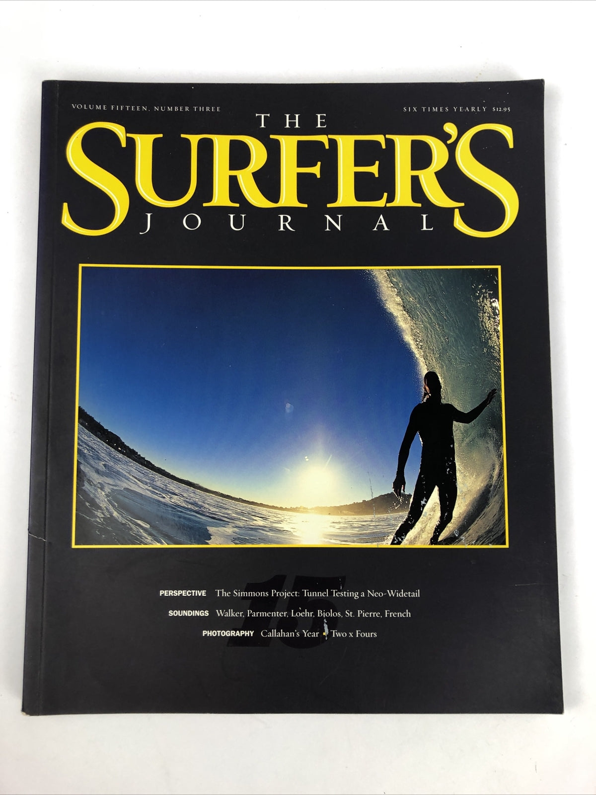 THE SURFERS JOURNAL Volume 15 Fifteen Number 3 Three * Fast First Class Shipping
