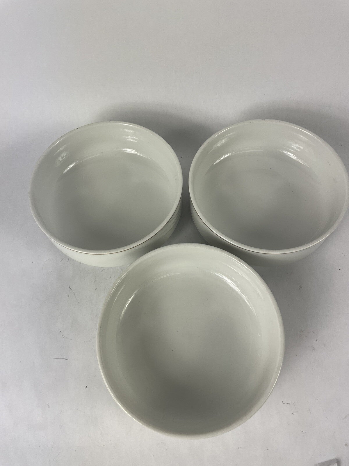 Lot of 3: Vintage Schonwald Germany White Serving Bowl 9191