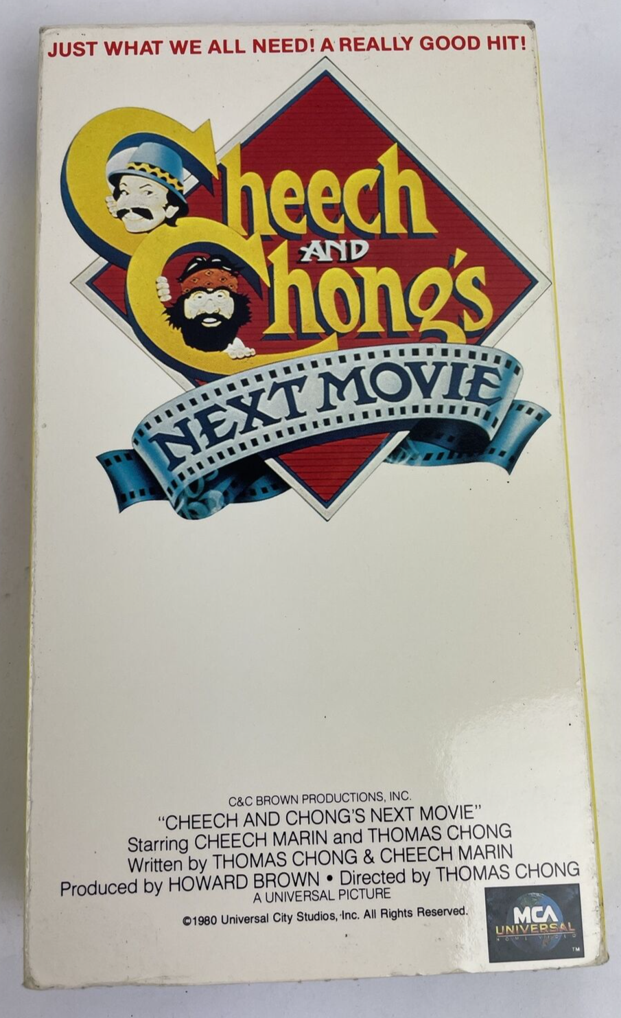Cheech and Chongs Next Movie - VHS ( 1992, MCA Universal Home Video ) LOOK