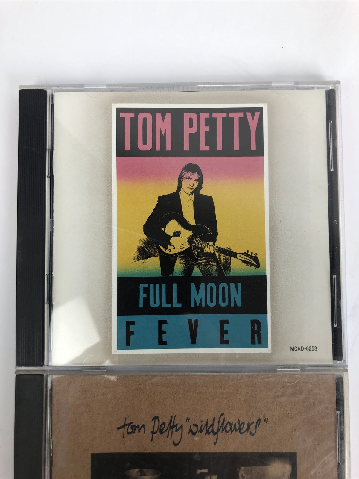 Lot of 2 x Digital Audio CD TOM PETTY Wildflowers, 94' + Full Moon Fever, 89' #1