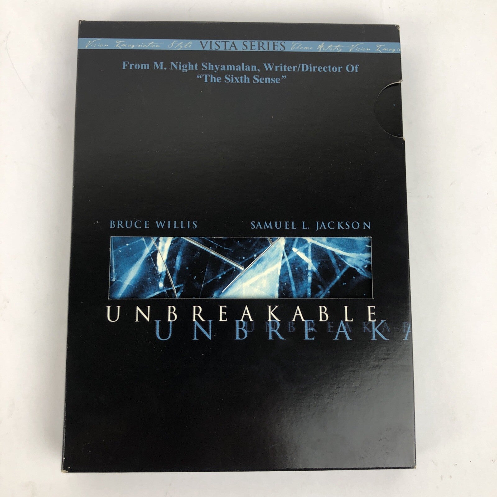 Unbreakable (Two-Disc Vista Series) - DVD By Bruce Willis Complete Mint Cond.