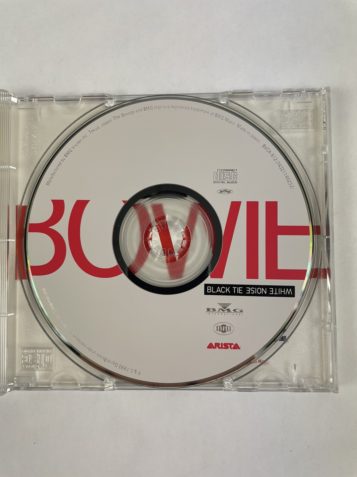 DAVID BOWIE - BLACK TIE WHITE NOISE 1993 BMG Japan production #1