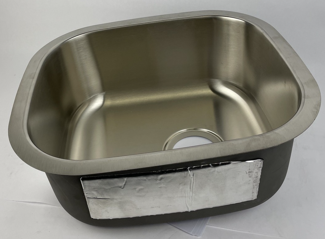 Julien J18 Stainless Steel Single Bowl Undermount Rectangular Kitchen Sink 16 in
