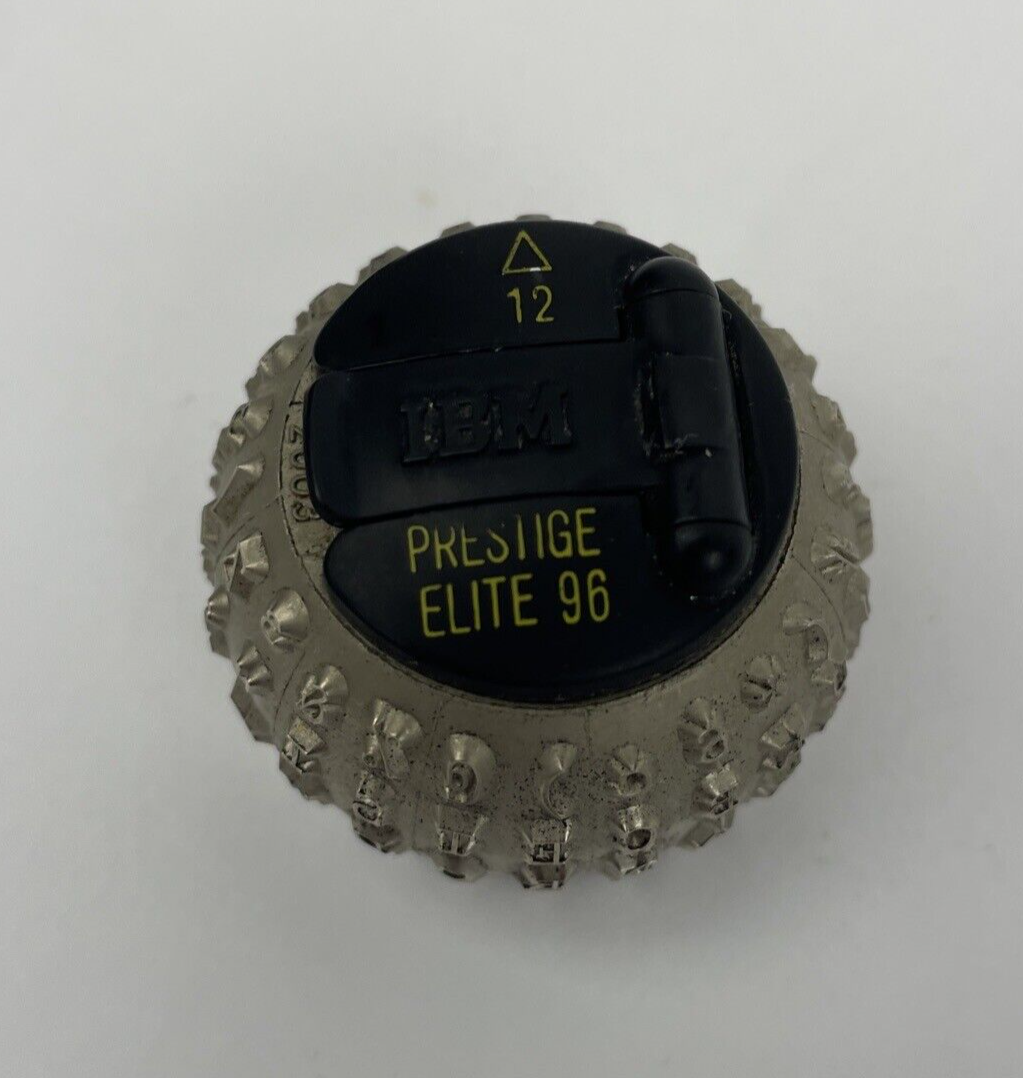 OEM IBM Prestige Elite 12 96 IBM Selectric III Typewriter Element Ball Font
