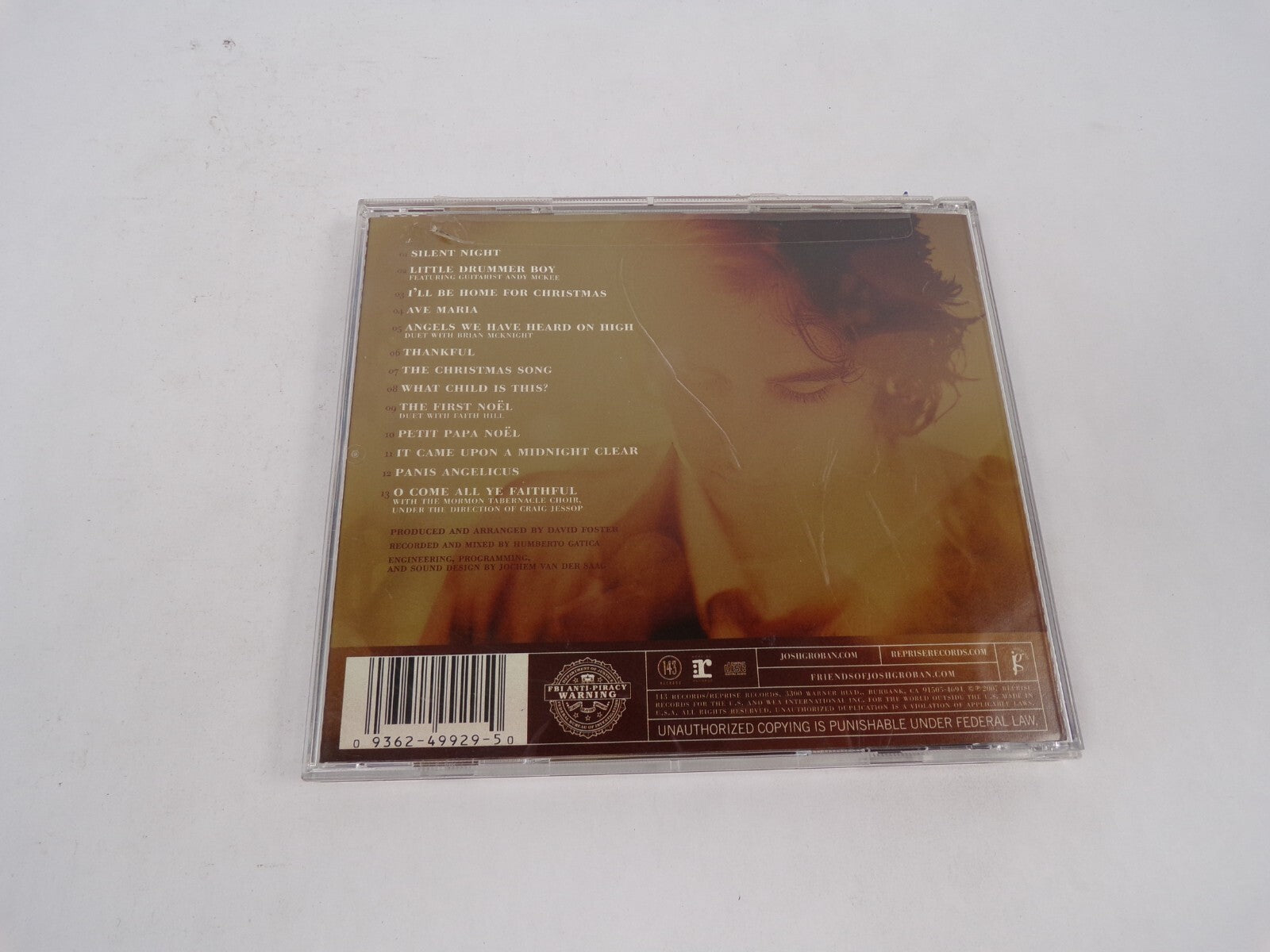 Josh Groban Noel Silent Night Little Drummer Boy I'll Be Home For ChristmasCD#68