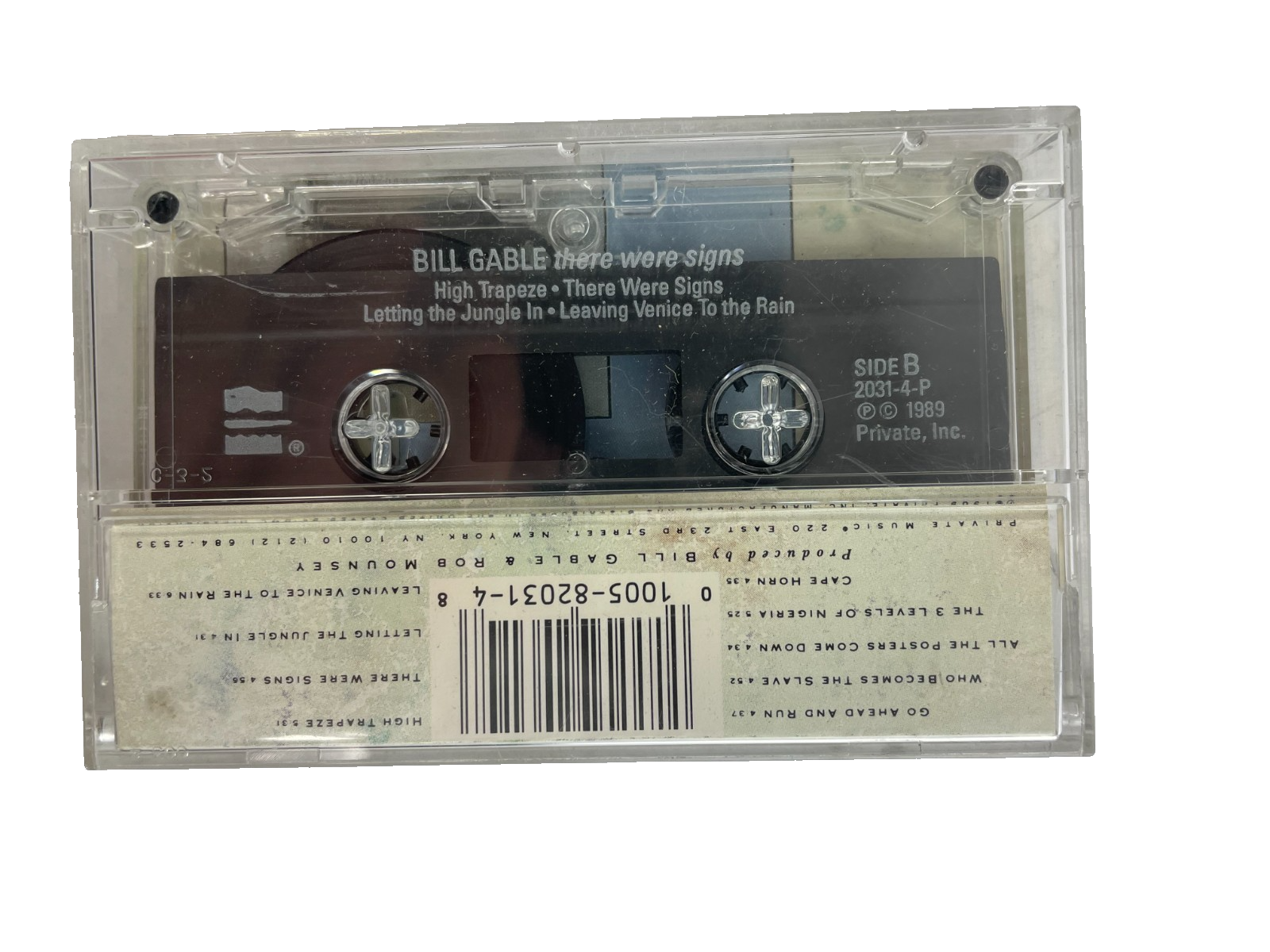 Bill Gable There were Signs  Go Ahead And Run Who Becomes The Slave #Cassette