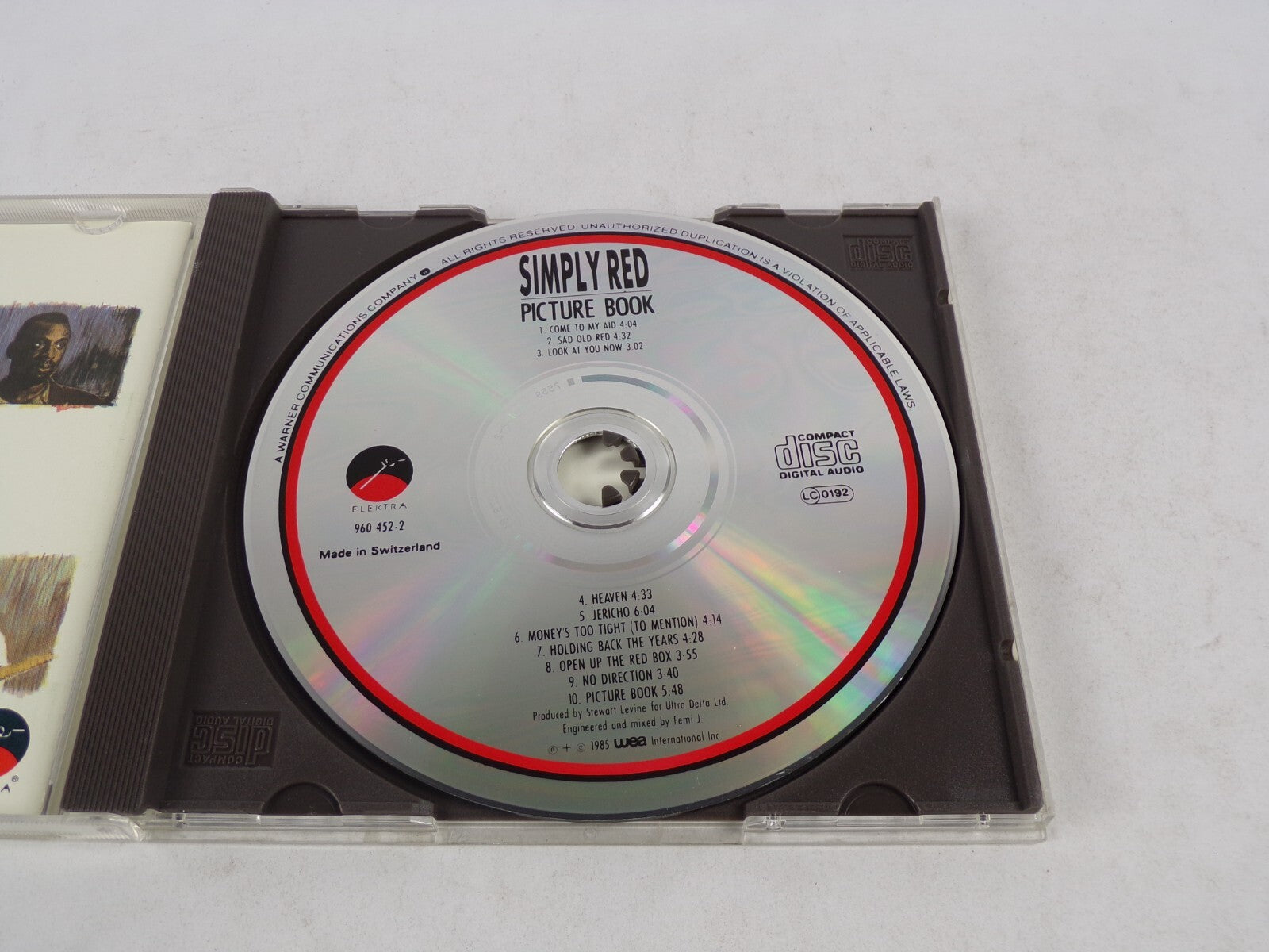 Simply Red Picture Book Come To My Aid Sad Old Red Look At You Now Heaven CD#53
